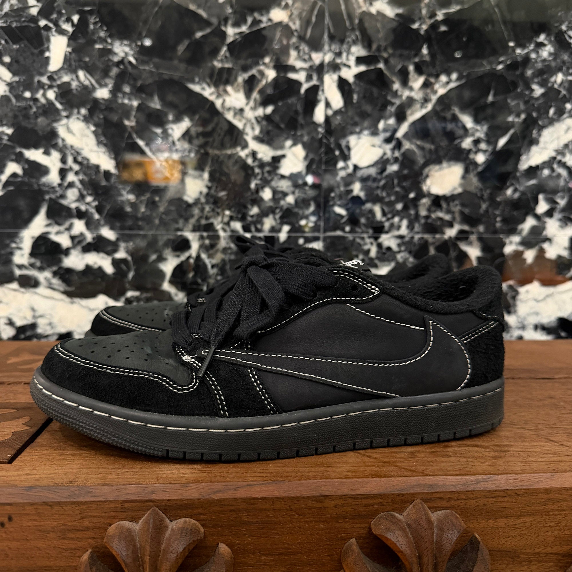 NIKE × Travis Scott 2022AW Air Jordan 1 Low OG SP " Black Phantom" DM7866-001 Size US8 (26cm) ナイキ×トラヴィススコット エアジョーダン1 ロー OG SP "ブラックファントム" サイズUS8 (26cm)