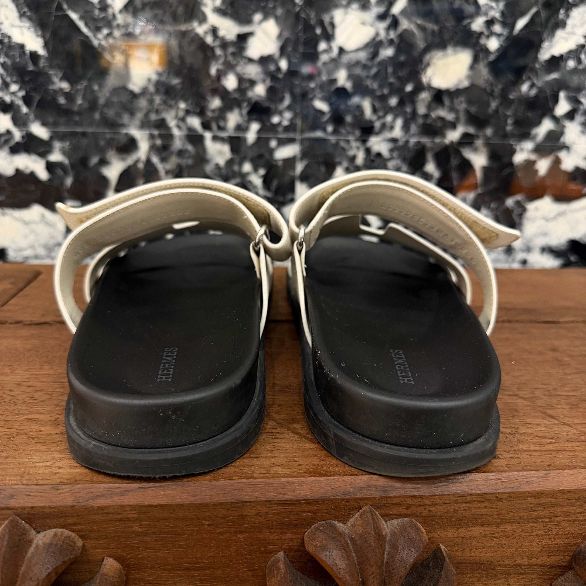 HERMES Sandales "Femme Chypre" R刻印 Size 41 (約26cm～26.5cm)エルメス サンダル "シプレ" サイズ41(約26cm～26.5cm)