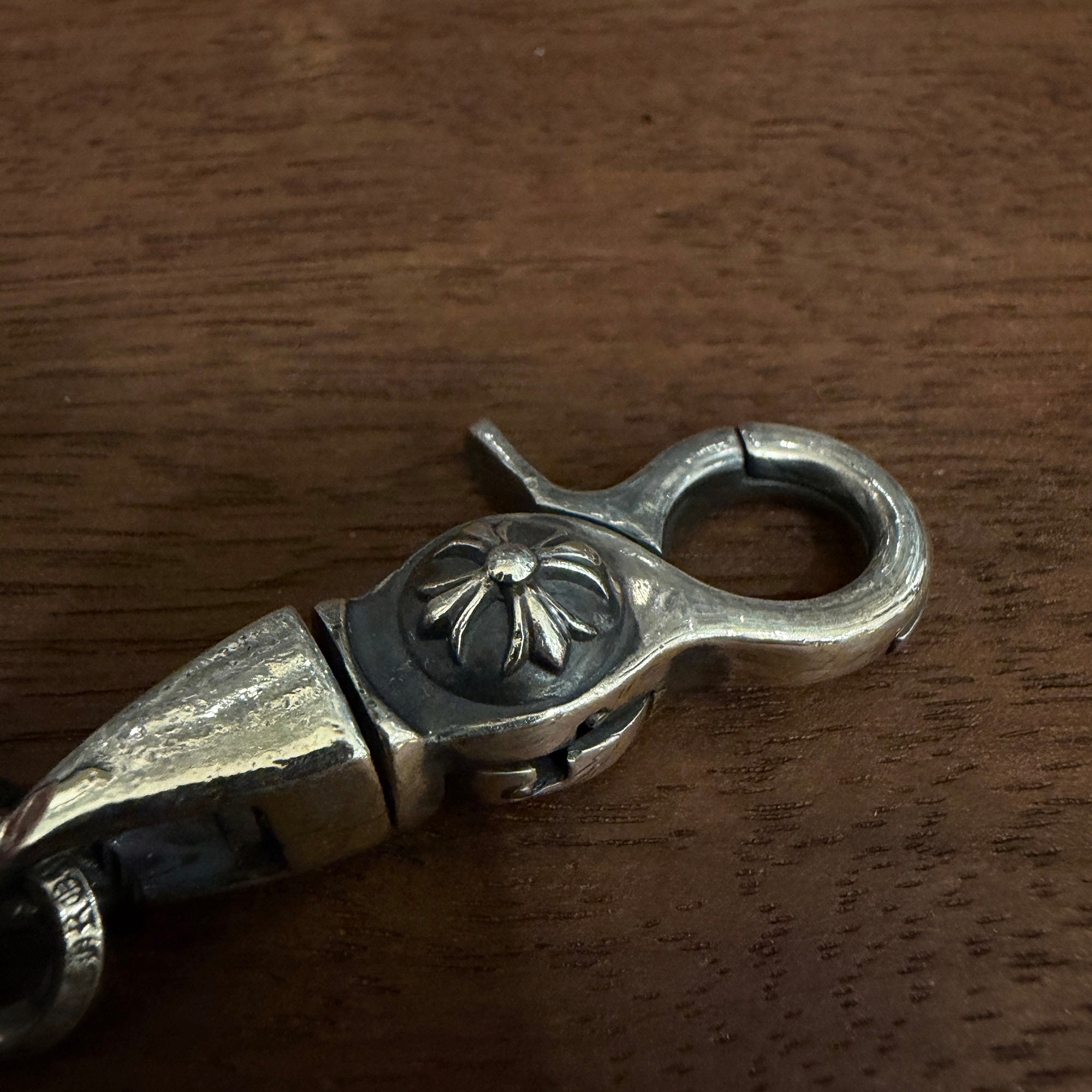 CHROME HEARTS Double Dice Key Chain クロムハーツ ダブルダイス キーチェーン