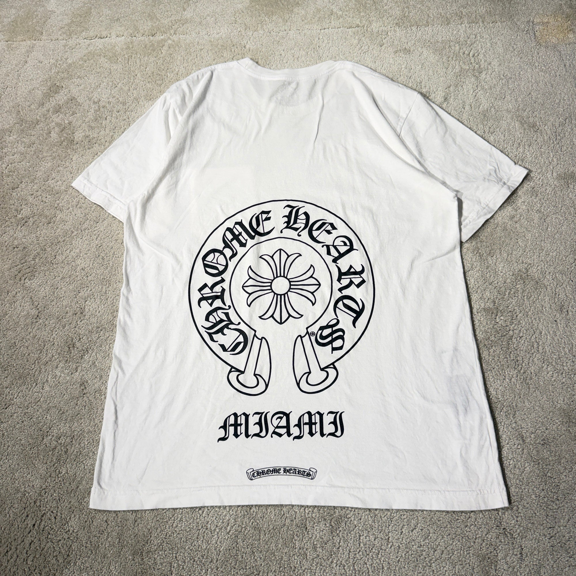CHROME HEARTS MIAMI Limited Horseshoe Tee Size L クロムハーツ マイアミ限定 ホースシューTシャツ サイズL