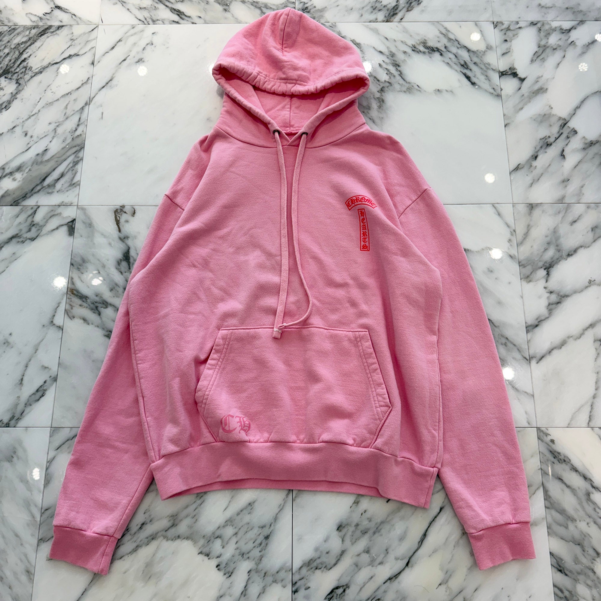 CHROME HEARTS Back Arch Logo USA Pullover Hoodie Size S クロムハーツ バック アーチロゴUSA プルオーバーフーディ サイズS