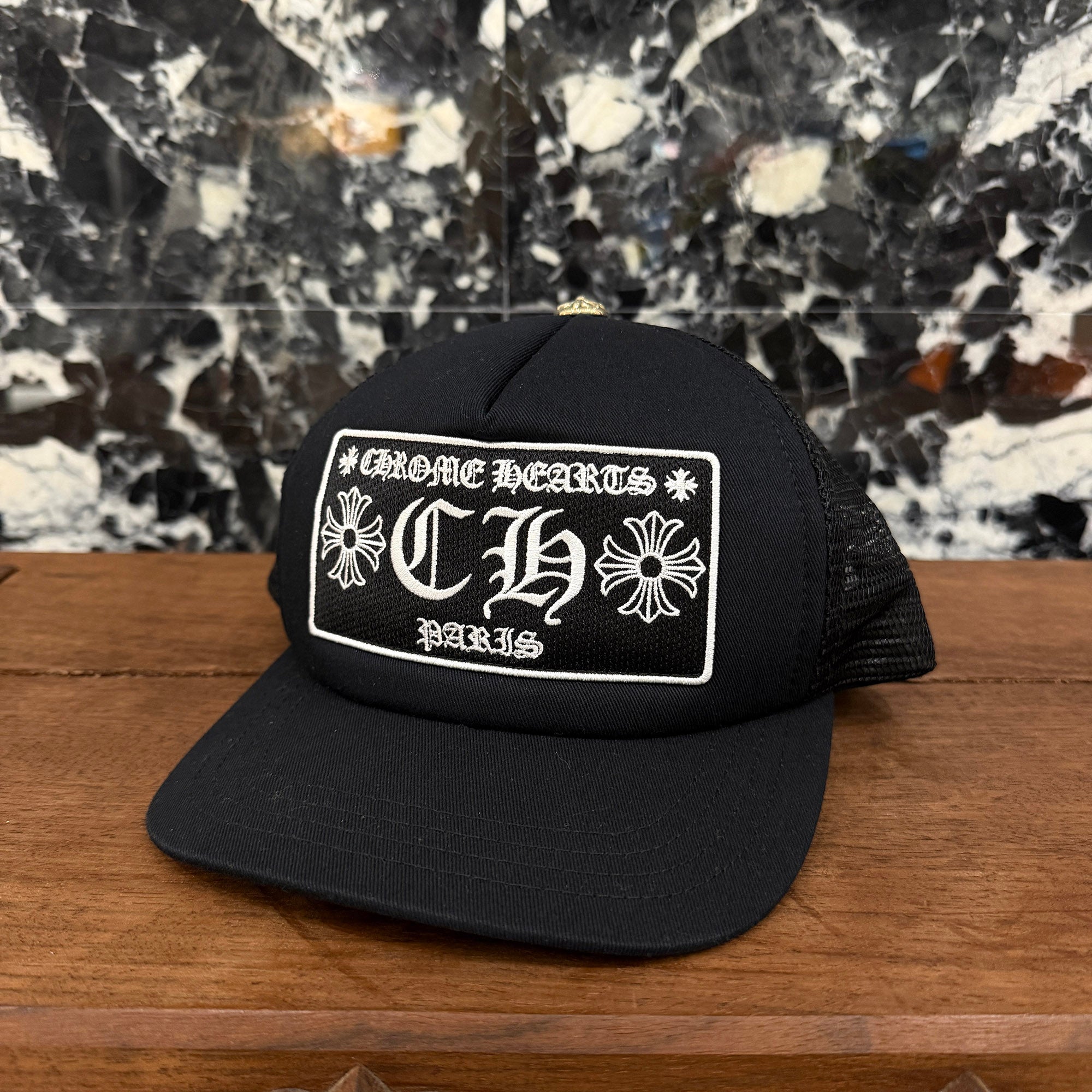 CHROME HEARTS Paris Limited Trucker Cap Size ONE SIZE (51-61) クロムハーツ パリス限定 トラッカーキャップ サイズONE SIZE (51-61)