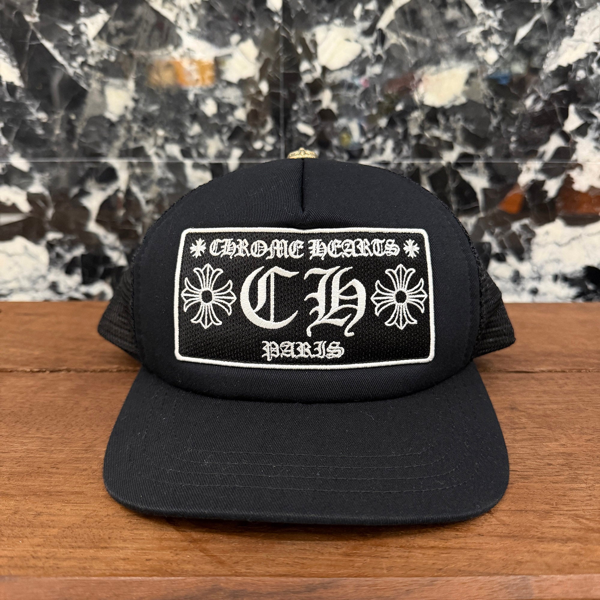 CHROME HEARTS Paris Limited Trucker Cap Size ONE SIZE (51-61) クロムハーツ パリス限定 トラッカーキャップ サイズONE SIZE (51-61)
