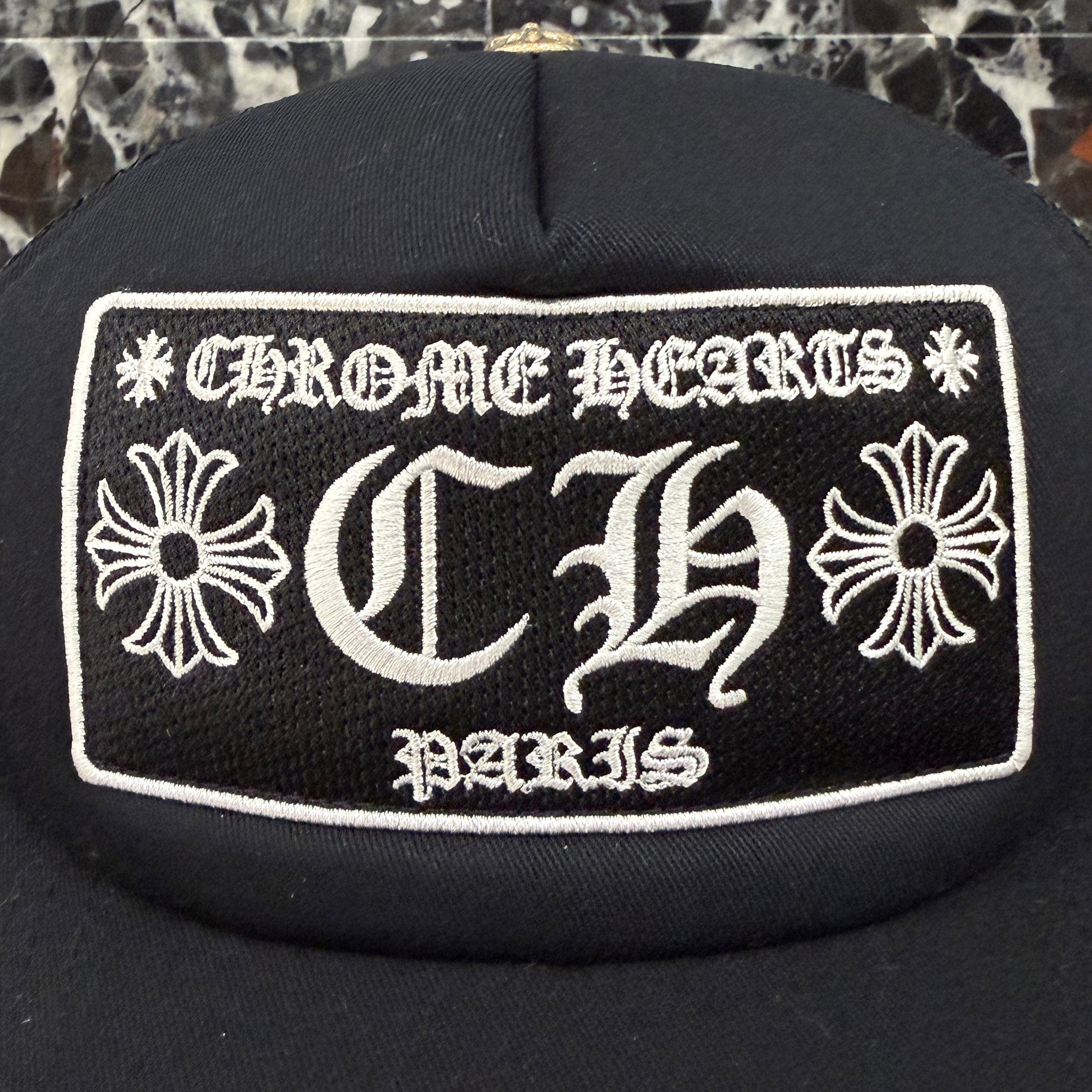CHROME HEARTS Paris Limited Trucker Cap Size ONE SIZE (51-61) クロムハーツ パリス限定 トラッカーキャップ サイズONE SIZE (51-61)