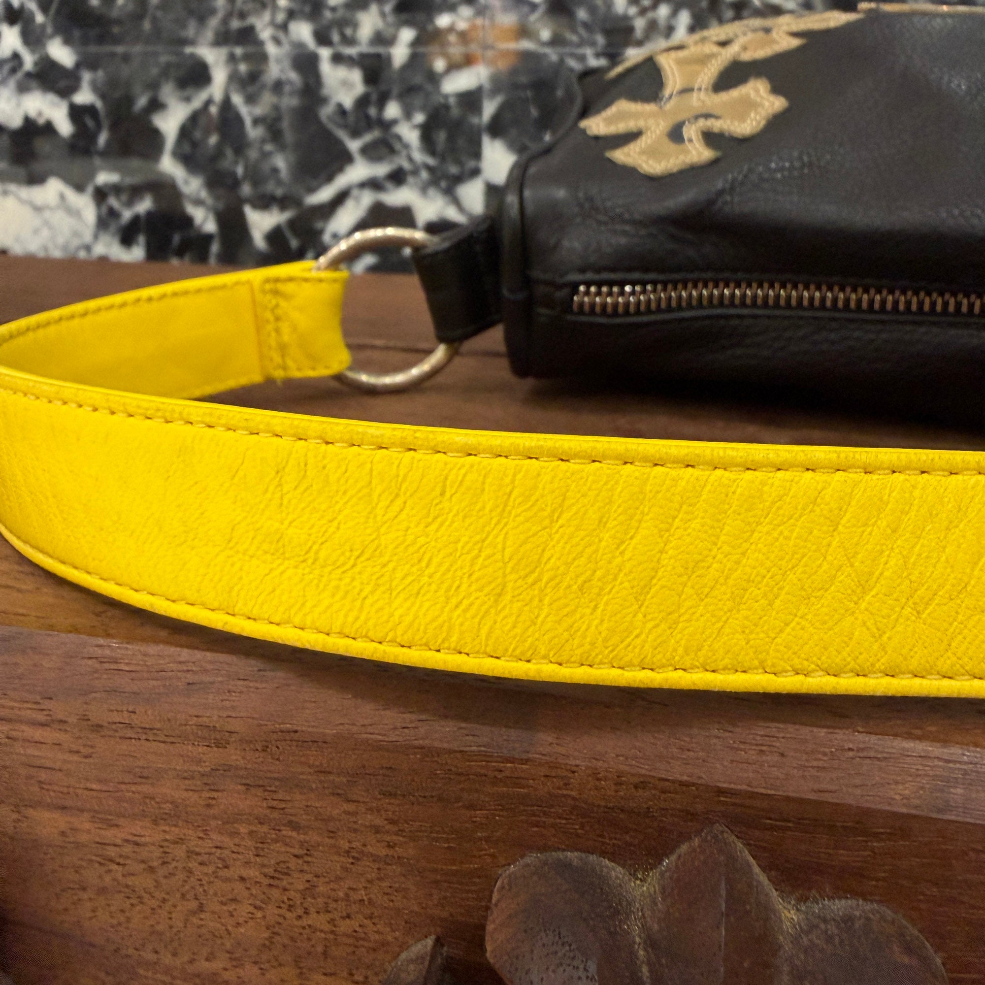 CHROME HEARTS × MATTY BOY CHICKEN NUGGET SEX RECORDS Camo Leather Cross Patch Shoulder Bag クロムハーツ × マッティボーイ チキンナゲット セックスレコード カモ レザークロスパッチ ショルダーバッグ