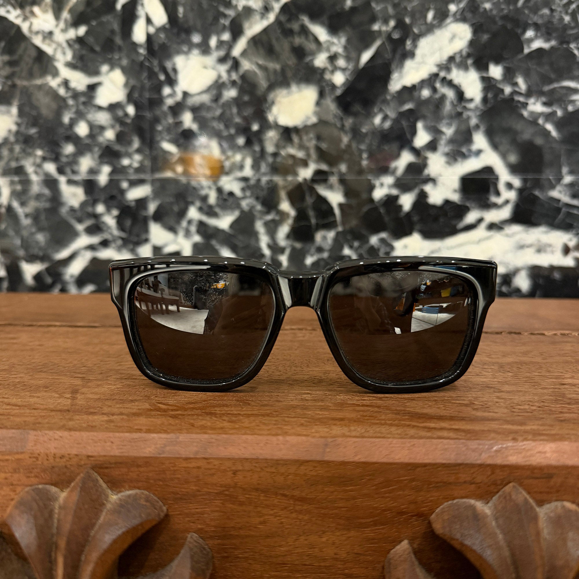 CHROME HEARTS BOX-OFFICER Sunglasses Ruby Dagger Size 56□19-144 クロムハーツ ボックスオフィサー サングラス ルビーダガー サイズ56□19-144