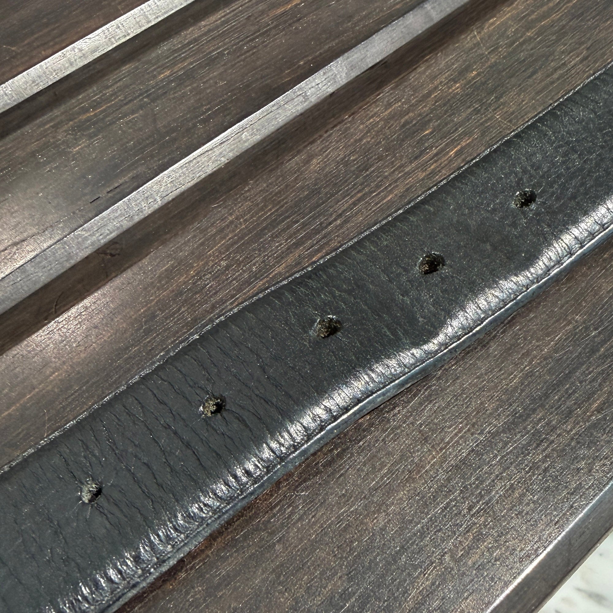 CHROME HEARTS 3PC Roller Leather Belt Size 32 inch クロムハーツ 3PC ローラー レザーベルト サイズ32インチ