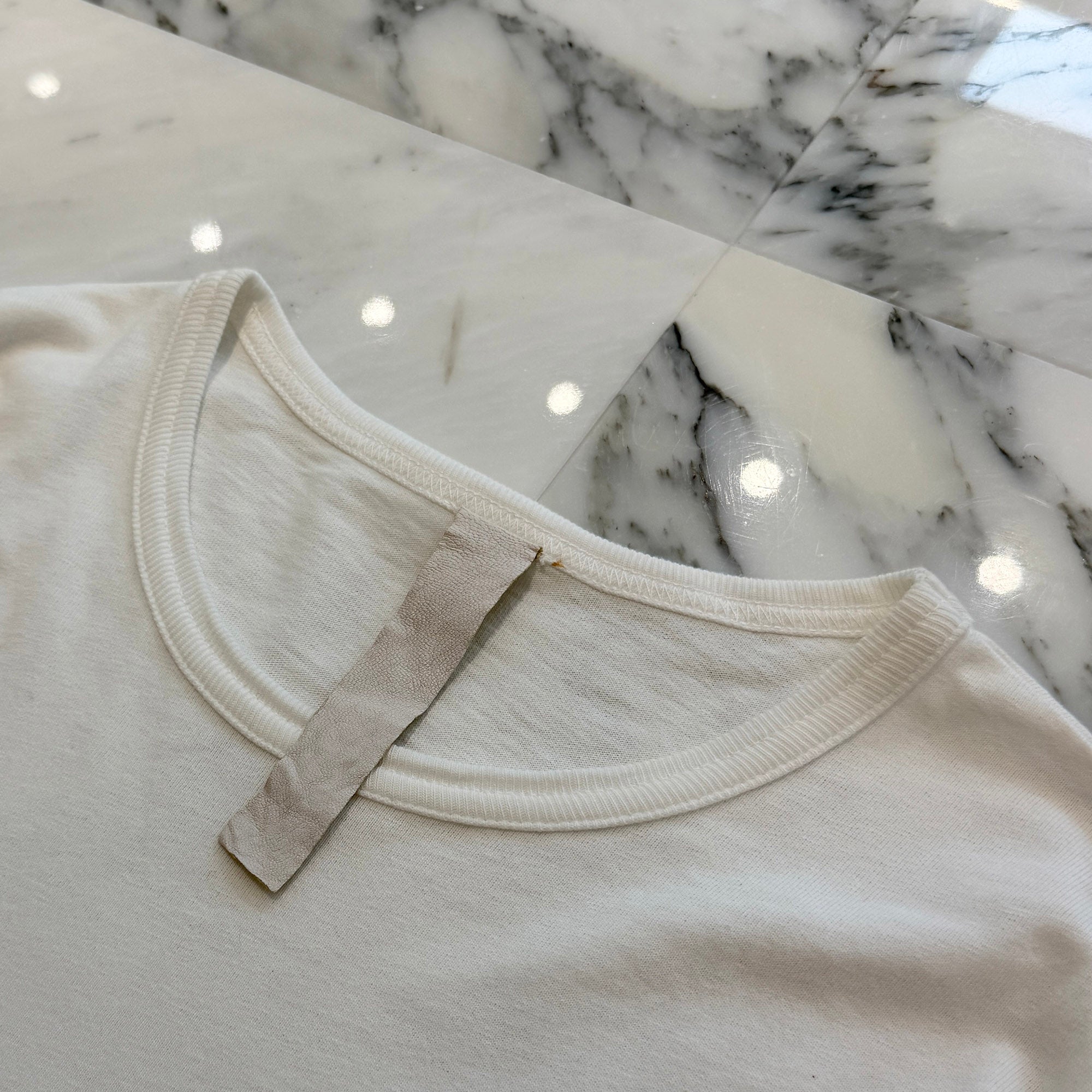 CHROME HEARTS Y NOT Vertical Logo Cross Embroidery Long Sleeve Tee Size M クロムハーツ ワイノット バーティカルロゴ クロス刺繍 ロングスリーブTシャツ サイズM