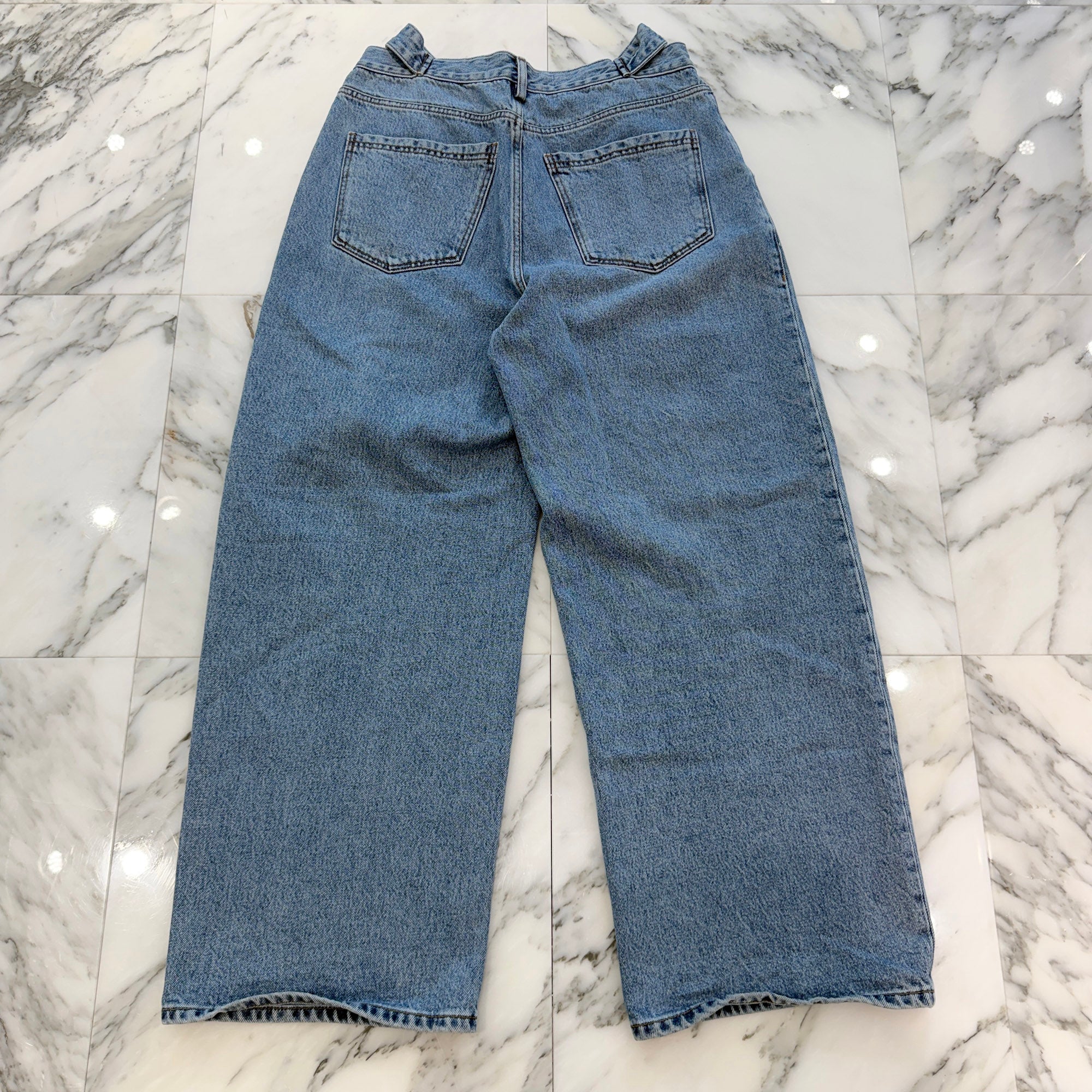 KIMHEKIM 2026AW Front Pleats Wide Denim Pants KHK-JN071-SB Size 31 キムヘキム フロントプリーツワイドデニムパンツ サイズ31
