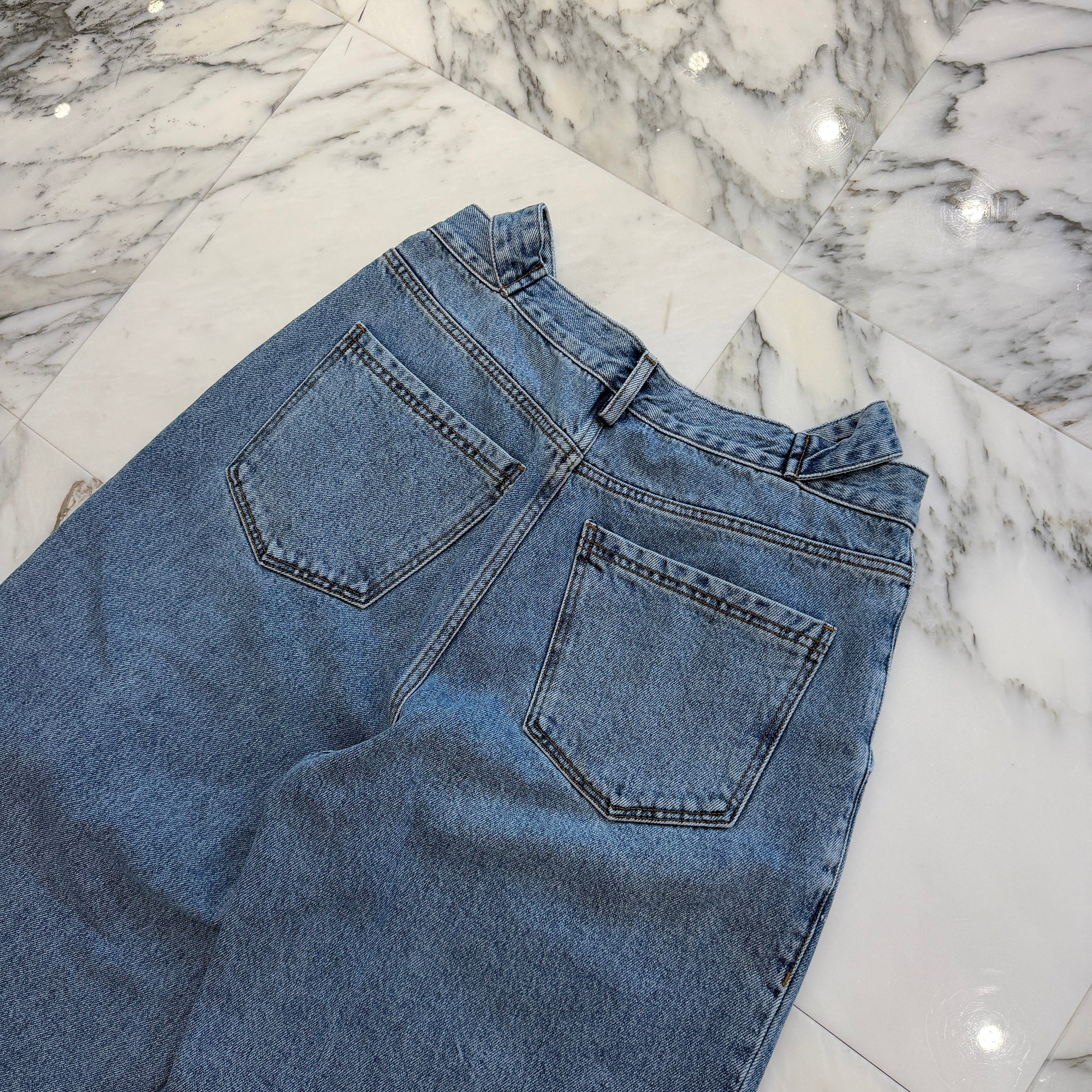 KIMHEKIM 2026AW Front Pleats Wide Denim Pants KHK-JN071-SB Size 31 キムヘキム フロントプリーツワイドデニムパンツ サイズ31