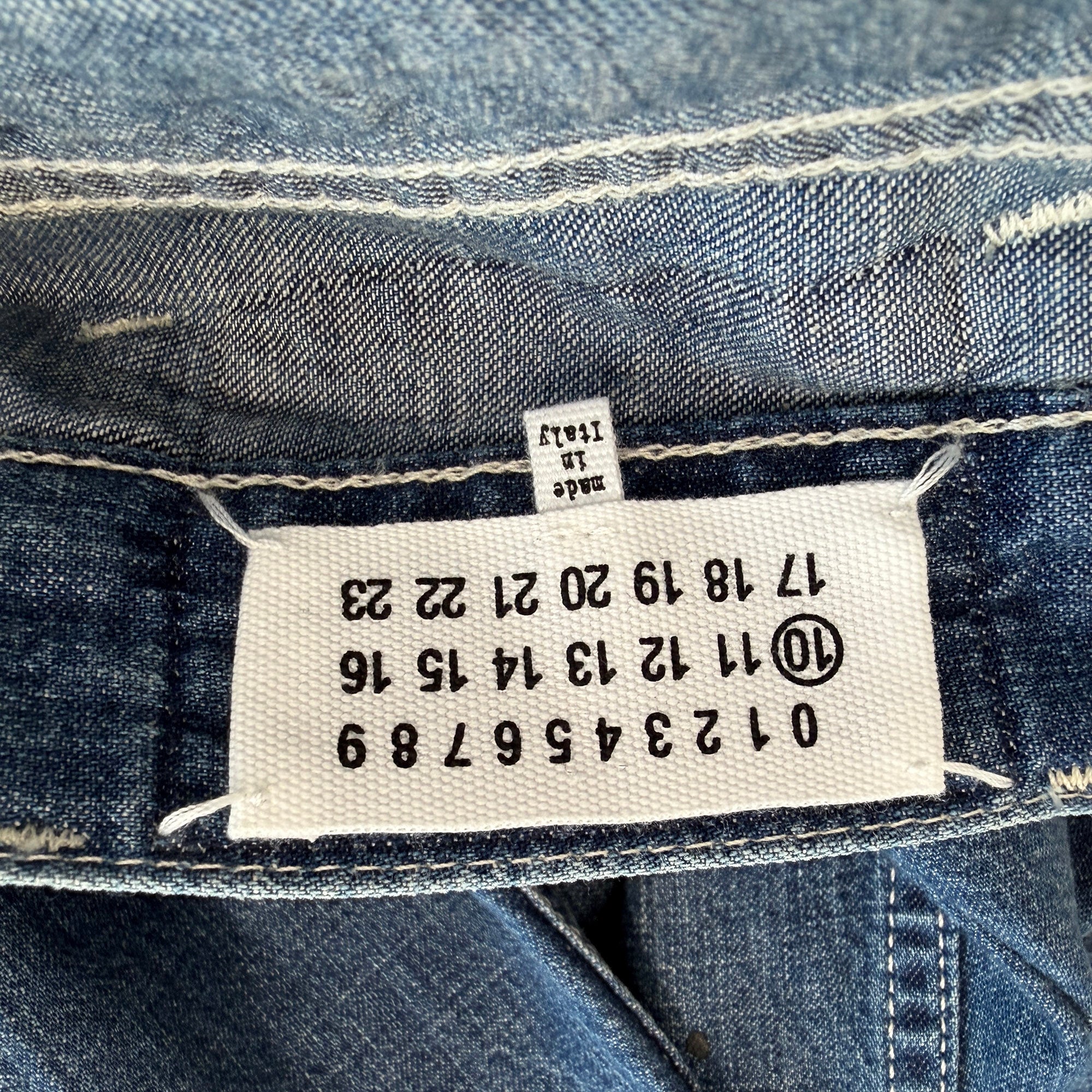 Maison Margiela 2026AW Straight Leg Denim Pants S50LA0252 M30021 Size 33 メゾンマルジェラ ストレートレッグデニムパンツ サイズ33