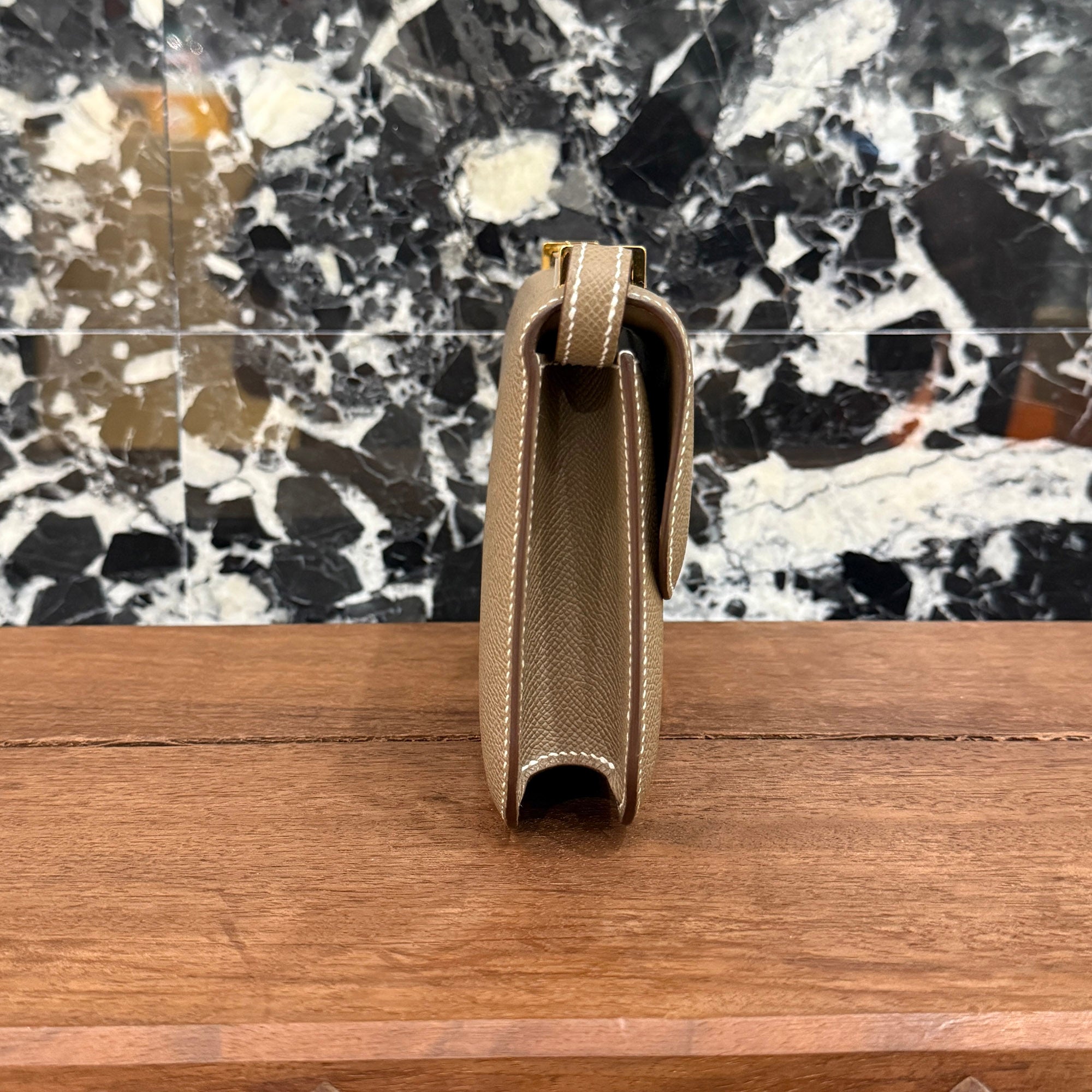 HERMES Constance Elan Shoulder Bag "Etoupe" W刻印 エルメス コンスタンス エラン ショルダーバッグ "エトゥープ" W刻印