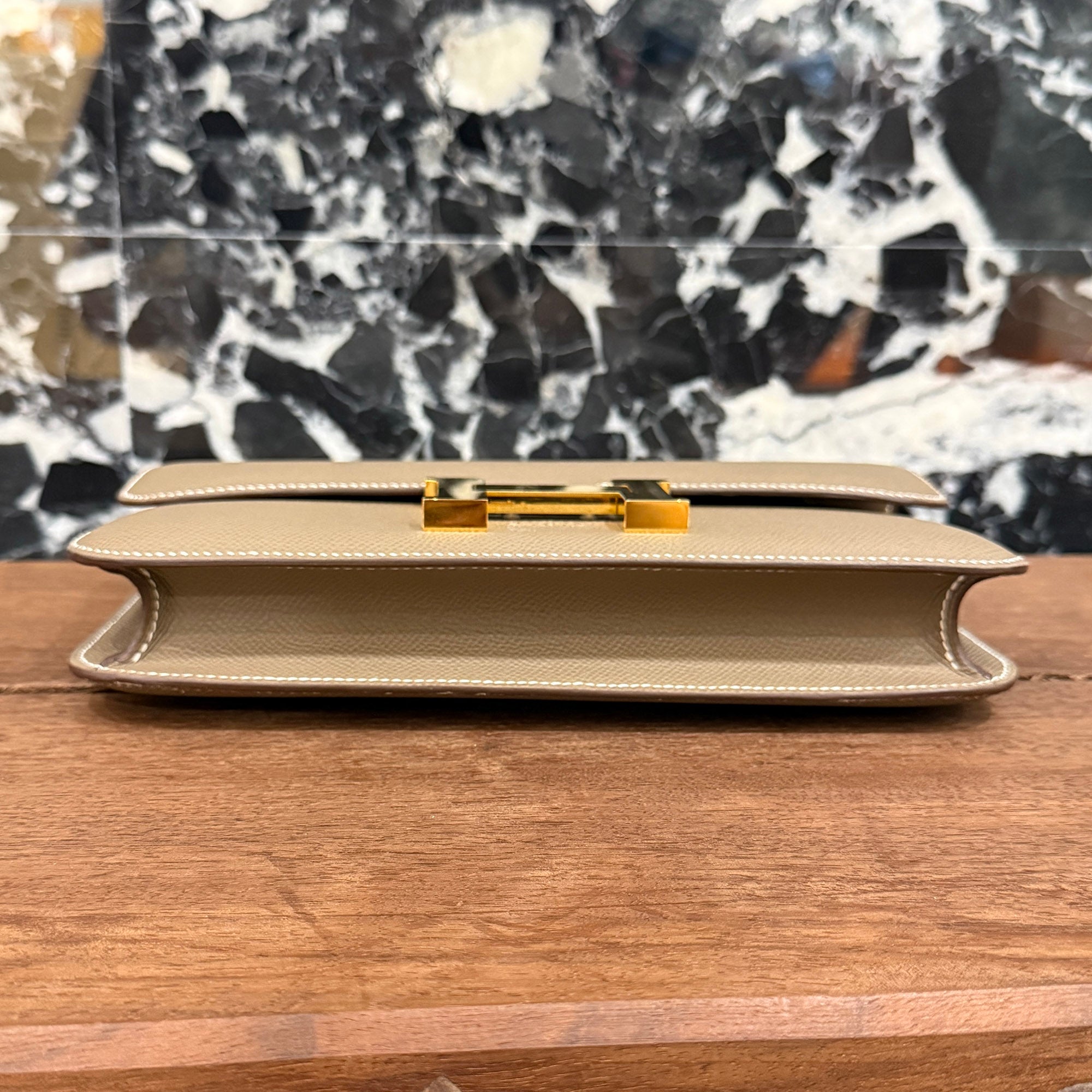 HERMES Constance Elan Shoulder Bag "Etoupe" W刻印 エルメス コンスタンス エラン ショルダーバッグ "エトゥープ" W刻印