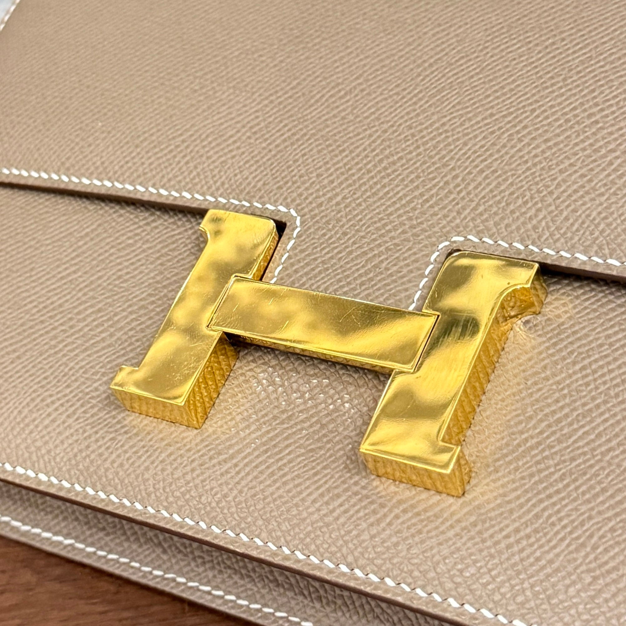 HERMES Constance Elan Shoulder Bag "Etoupe" W刻印 エルメス コンスタンス エラン ショルダーバッグ "エトゥープ" W刻印