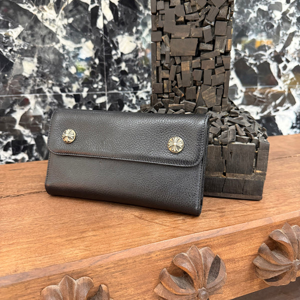 CHROME HEARTS Wave Cross Ball Wallet クロムハーツ ウェーブクロスボール ウォレット