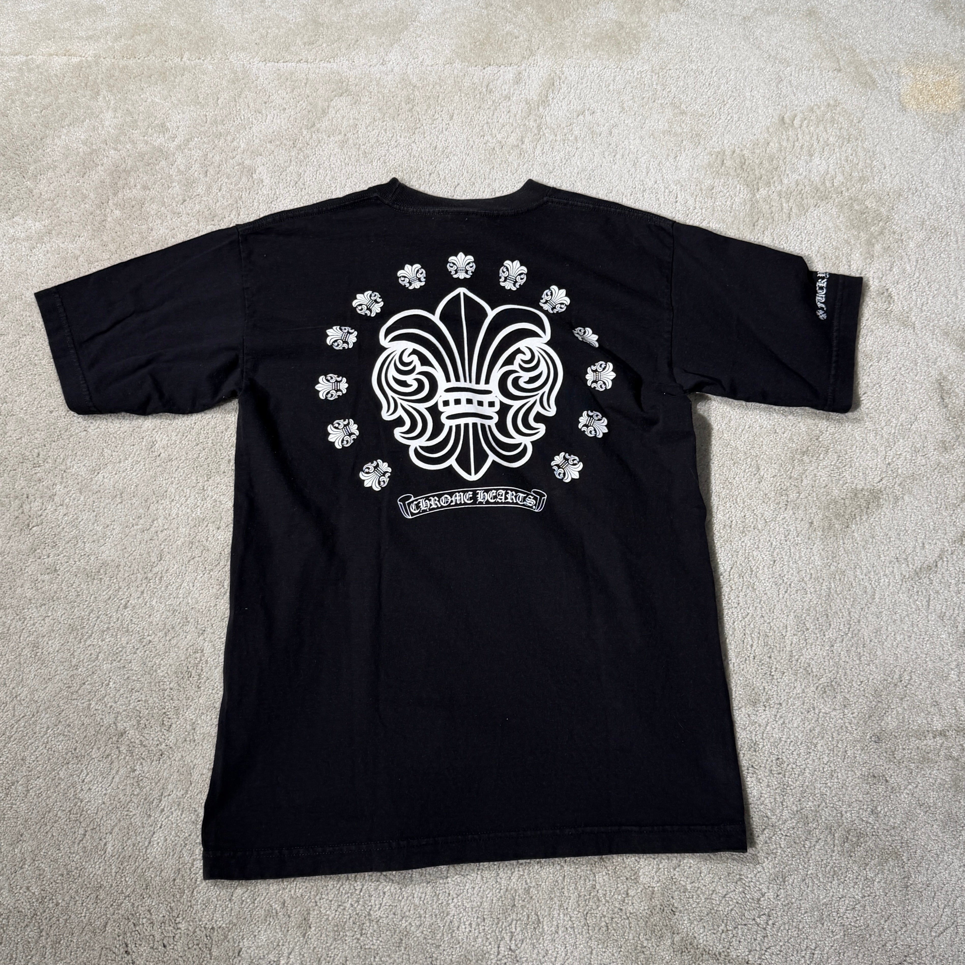 CHROME HEARTS Back BS Flare Print Tee Size M クロムハーツ バックBSフレア プリント Tシャツ サイズM