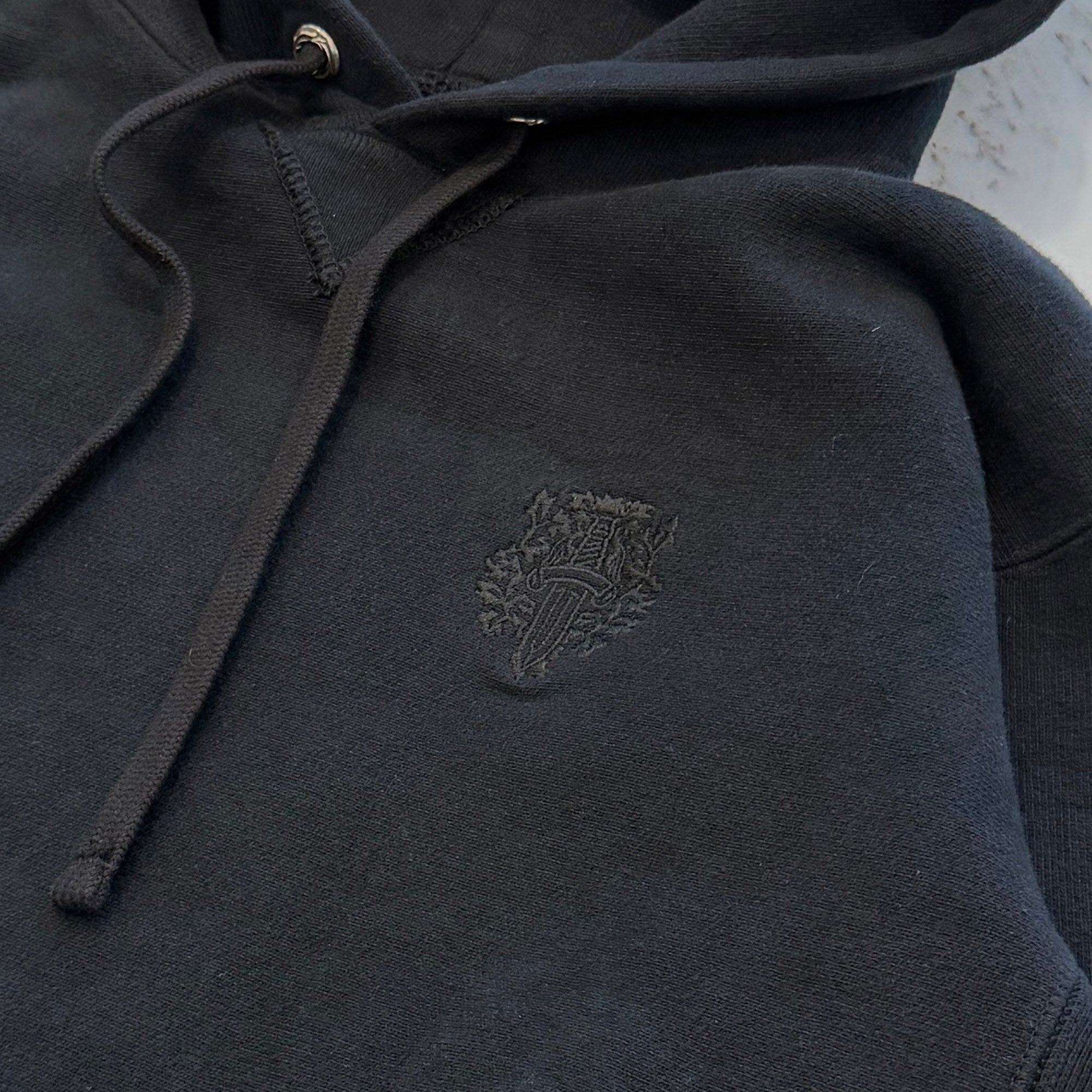 CHROME HEARTS Y NOT Vine Dagger Logo Embroidery Pullover Hoodie Size M クロムハーツ ワイノット ヴァインダガー ロゴ刺繍 プルオーバーフーディー サイズM