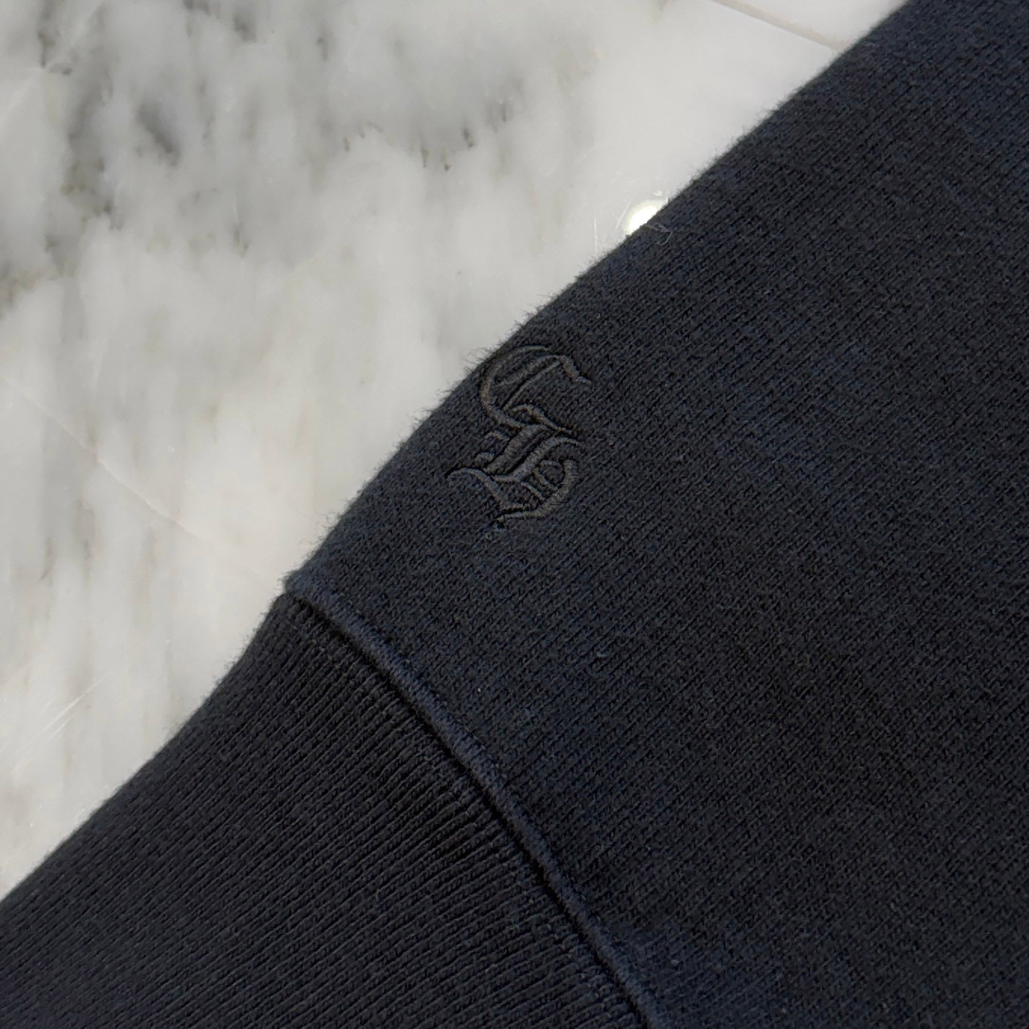 CHROME HEARTS Y NOT Vine Dagger Logo Embroidery Pullover Hoodie