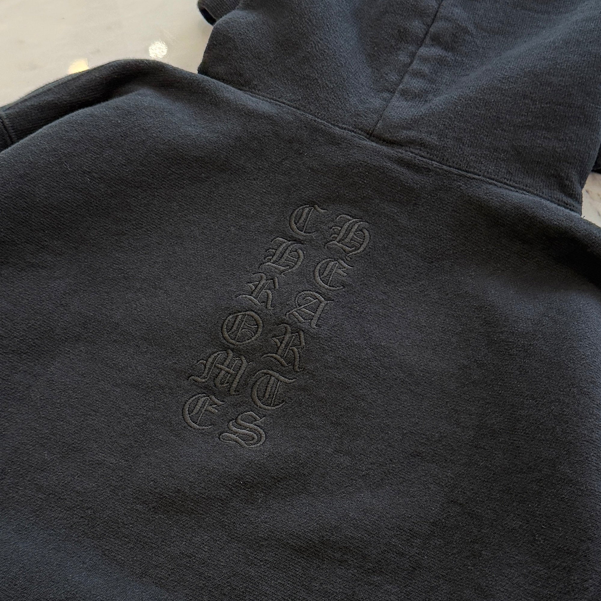 CHROME HEARTS Y NOT Vine Dagger Logo Embroidery Pullover Hoodie Size M クロムハーツ ワイノット ヴァインダガー ロゴ刺繍 プルオーバーフーディー サイズM
