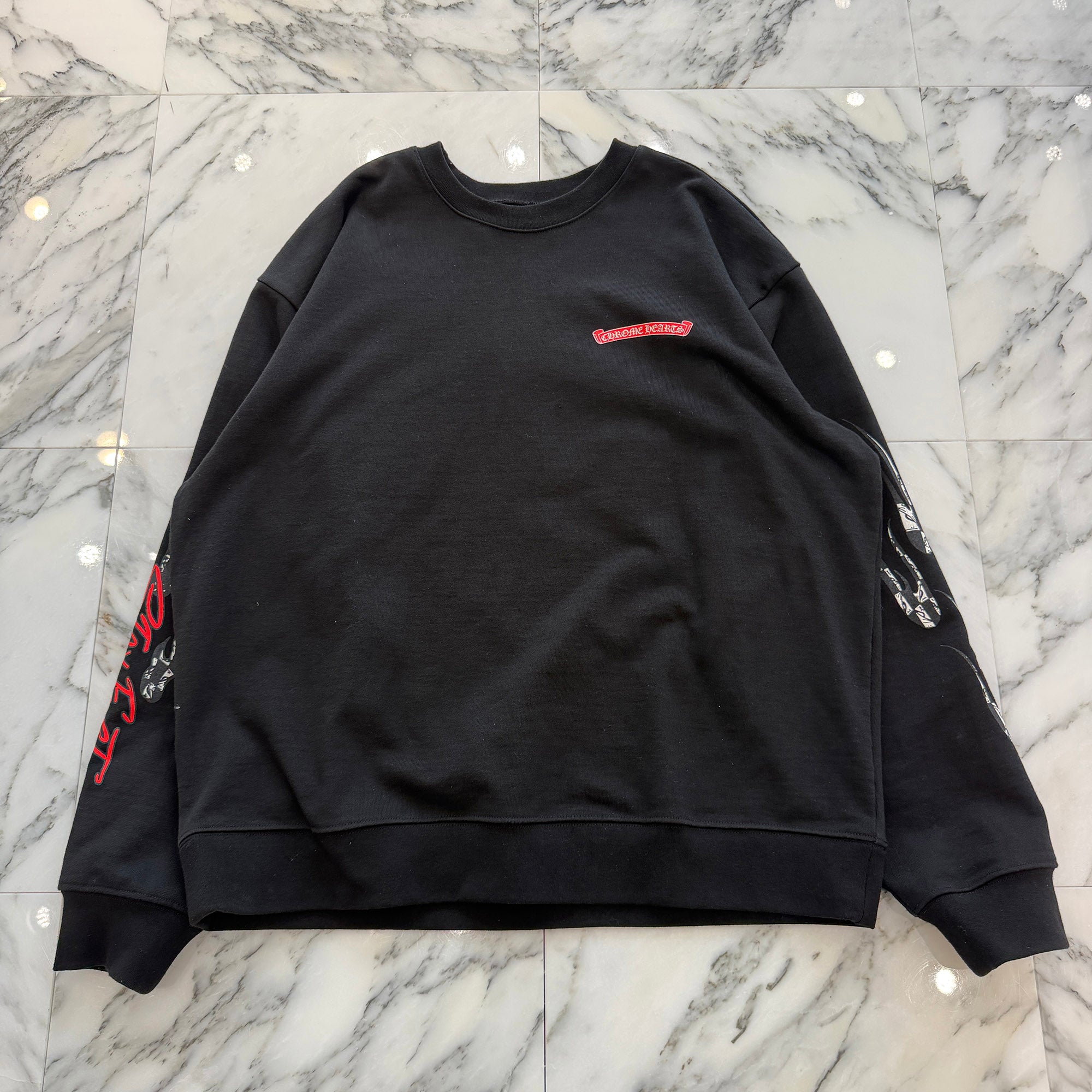 CHROME HEARTS × MATTY BOY PPO STAY FAST RACE TEAM Sweatshirt Size XXL クロムハーツ × マッティボーイ ステイファスト レースチーム スウェットシャツ サイズXXL