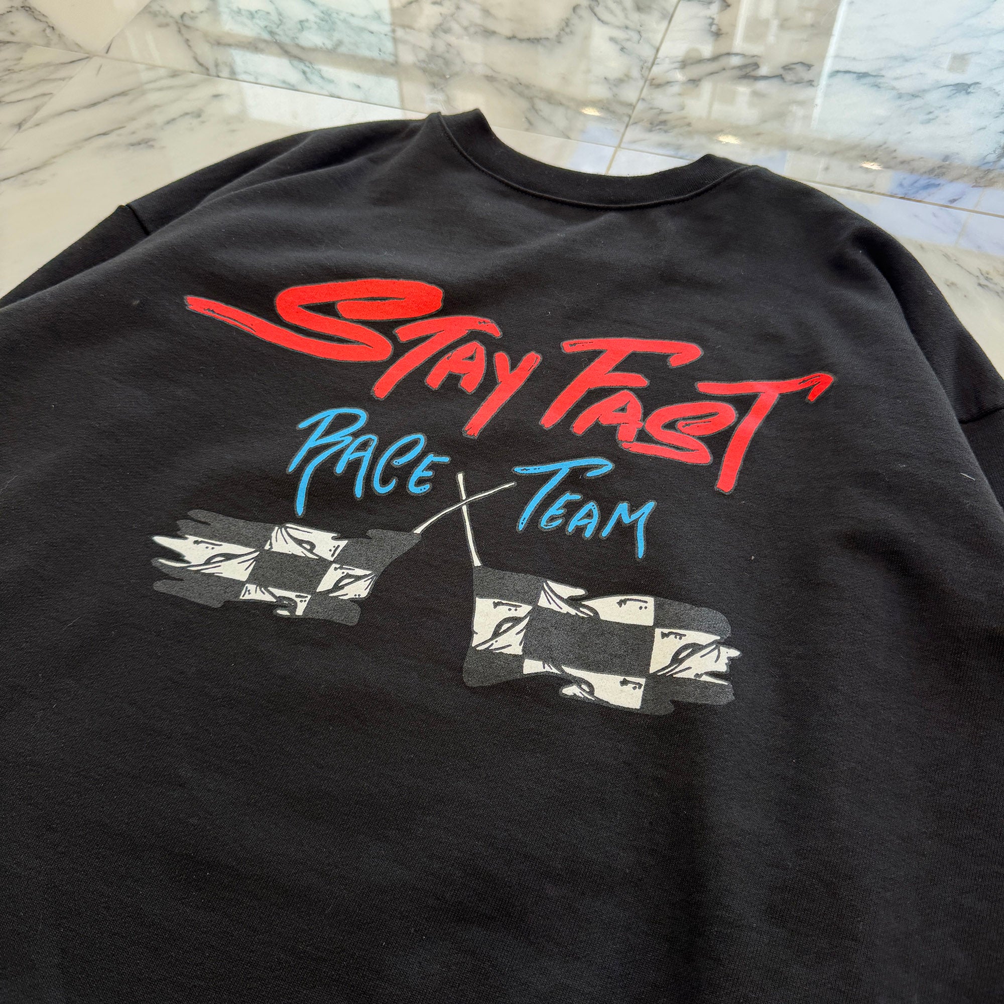 CHROME HEARTS × MATTY BOY PPO STAY FAST RACE TEAM Sweatshirt Size XXL クロムハーツ × マッティボーイ ステイファスト レースチーム スウェットシャツ サイズXXL