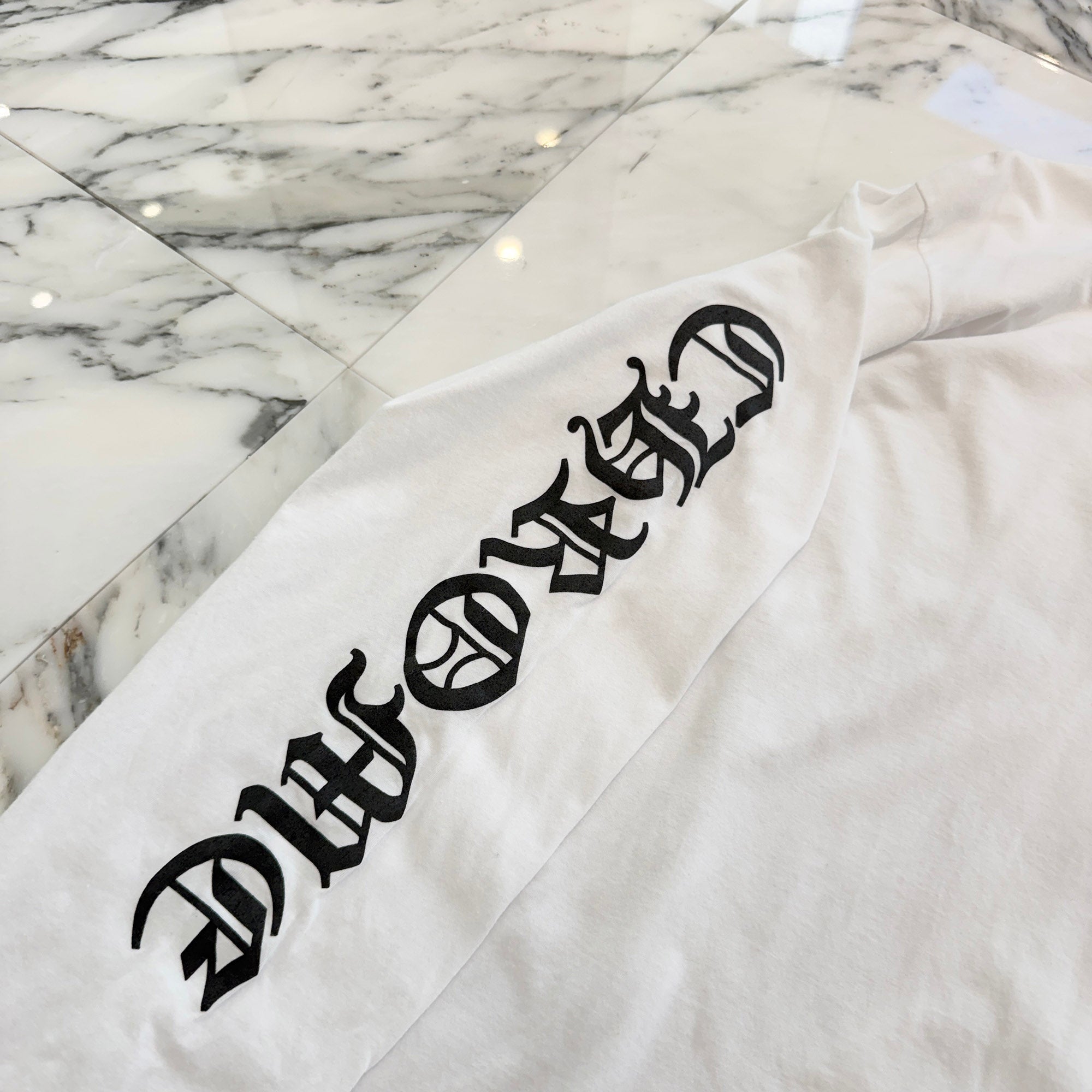 CHROME HEARTS Neck Logo Long Sleeve Tee Size L クロムハーツ ネックロゴ ロングスリーブTシャツ サイズL