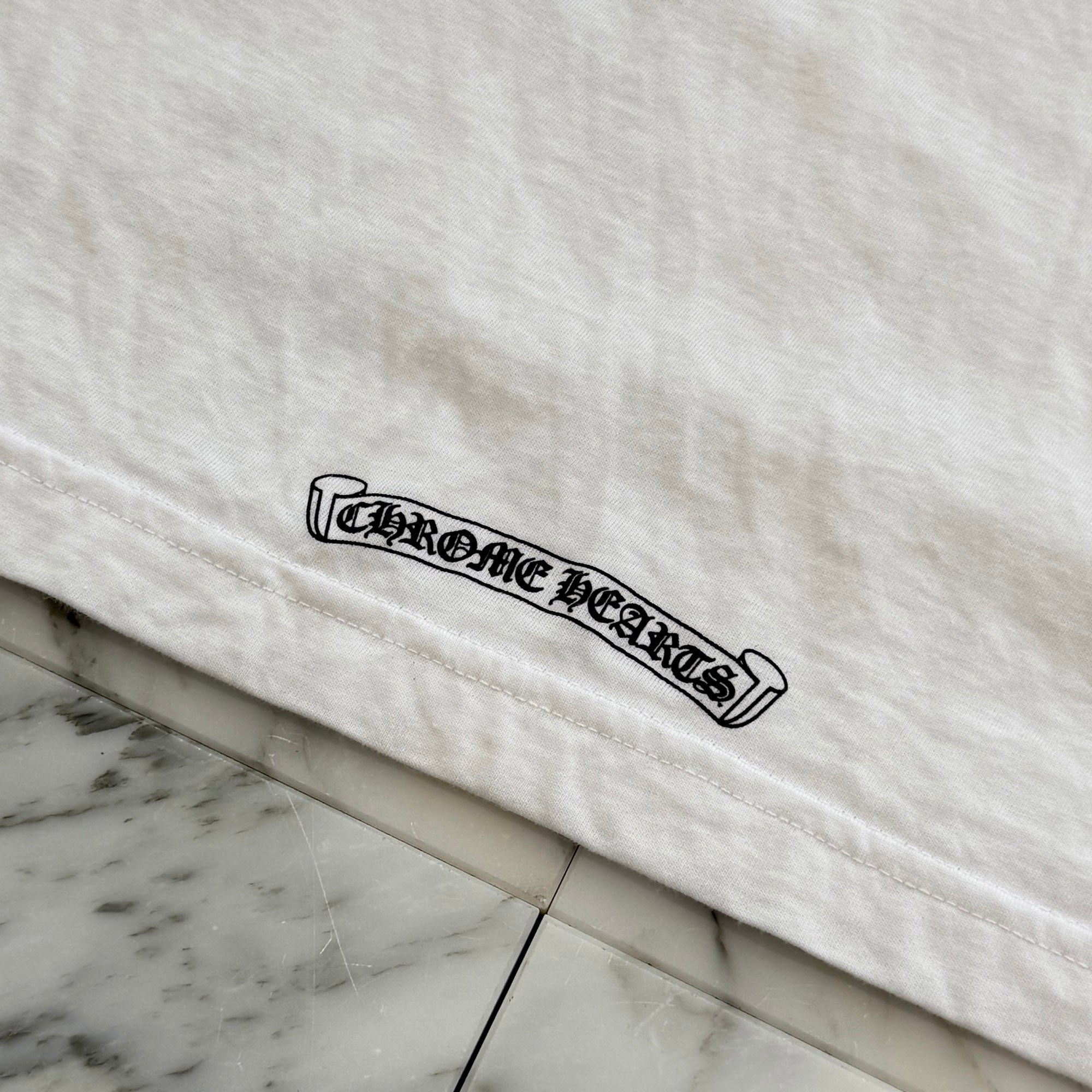 CHROME HEARTS Honolulu Limited Back Scroll Logo Long Sleeve Tee Size XL クロムハーツ ホノルル限定 バックスクロールロゴ ロングスリーブTシャツ サイズXL