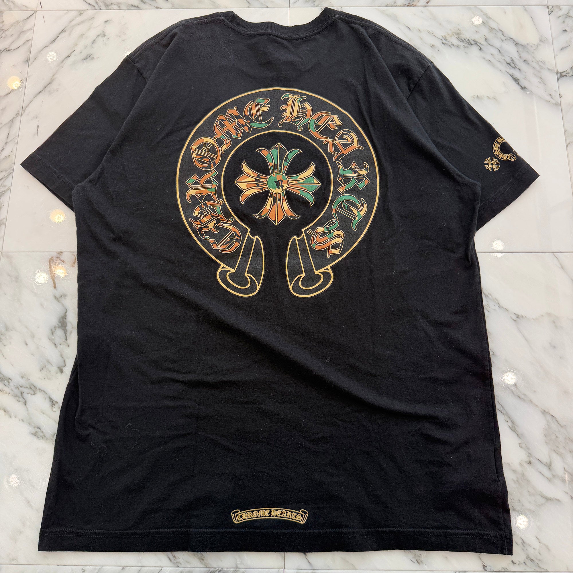 CHROME HEARTS Camo Horseshoe Tee Size XL クロムハーツ カモ ホースシュー ティーシャツ サイズXL