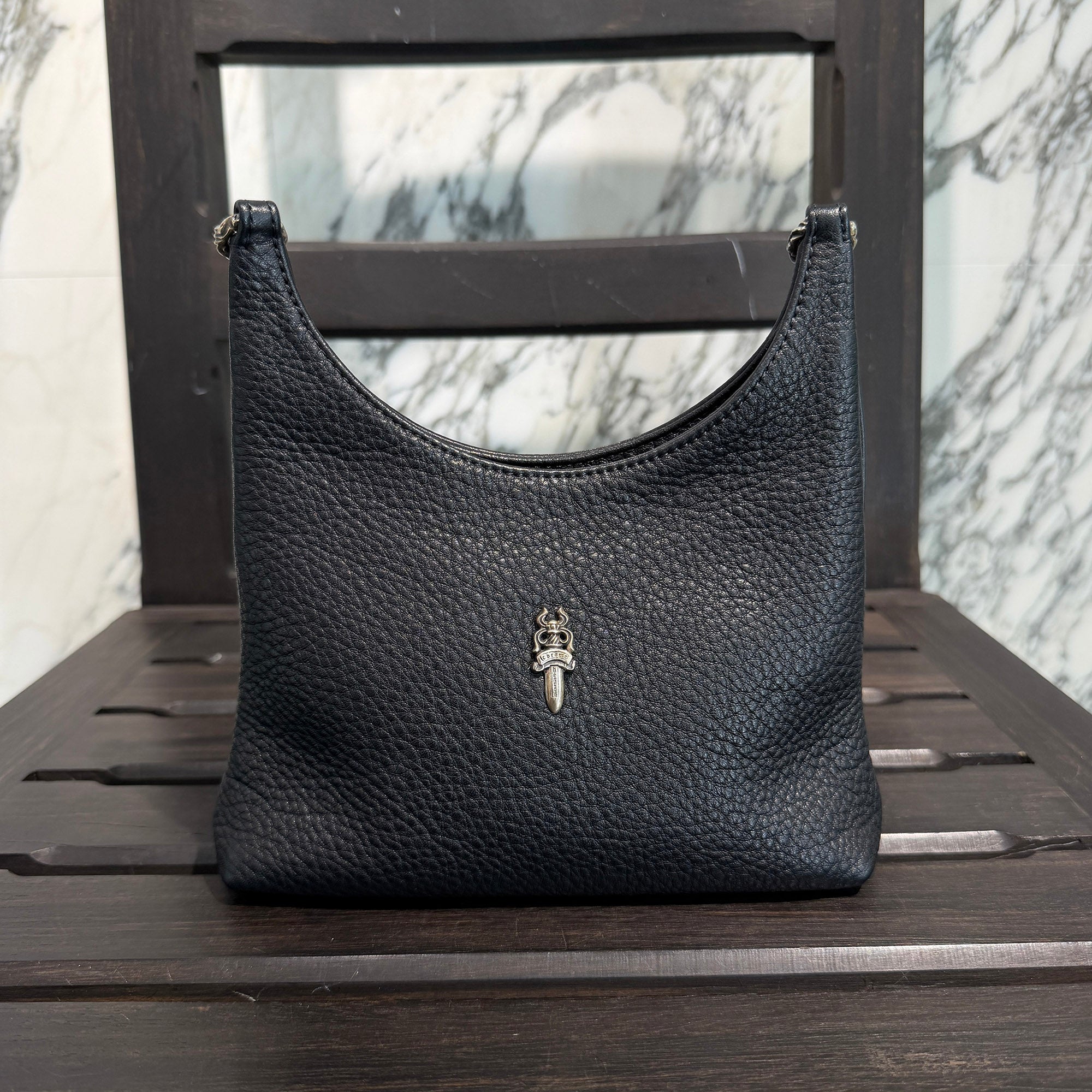CHROME HEARTS Dagger Viv Leather Bag クロムハーツ ダガー ヴィヴ レザーバッグ