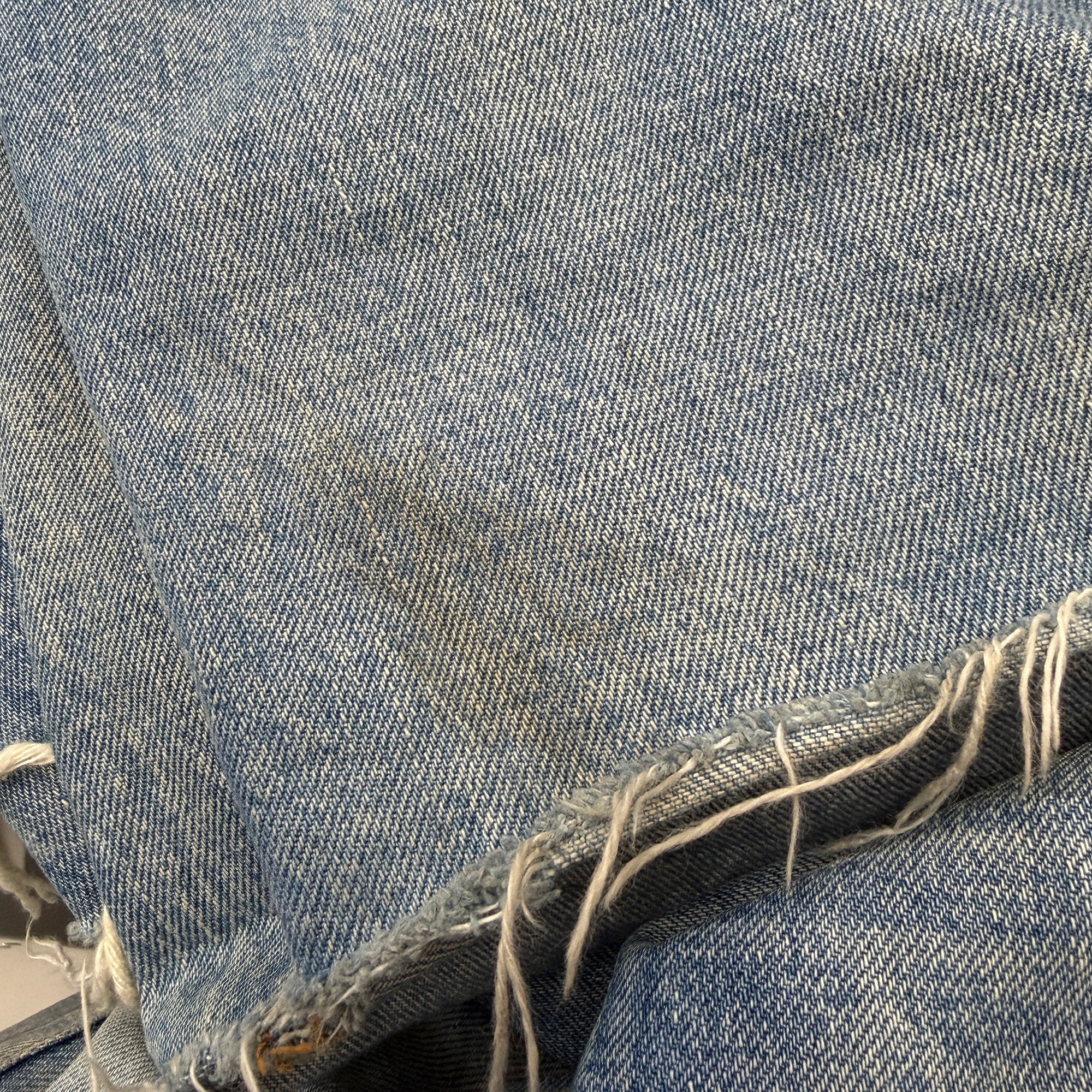 BALENCIAGA 2022SS Large Fit Destroyed Denim Pants 697828 TJW79 Size S バレンシアガ ラージフィット ダメージ加工 デニムパンツ サイズS