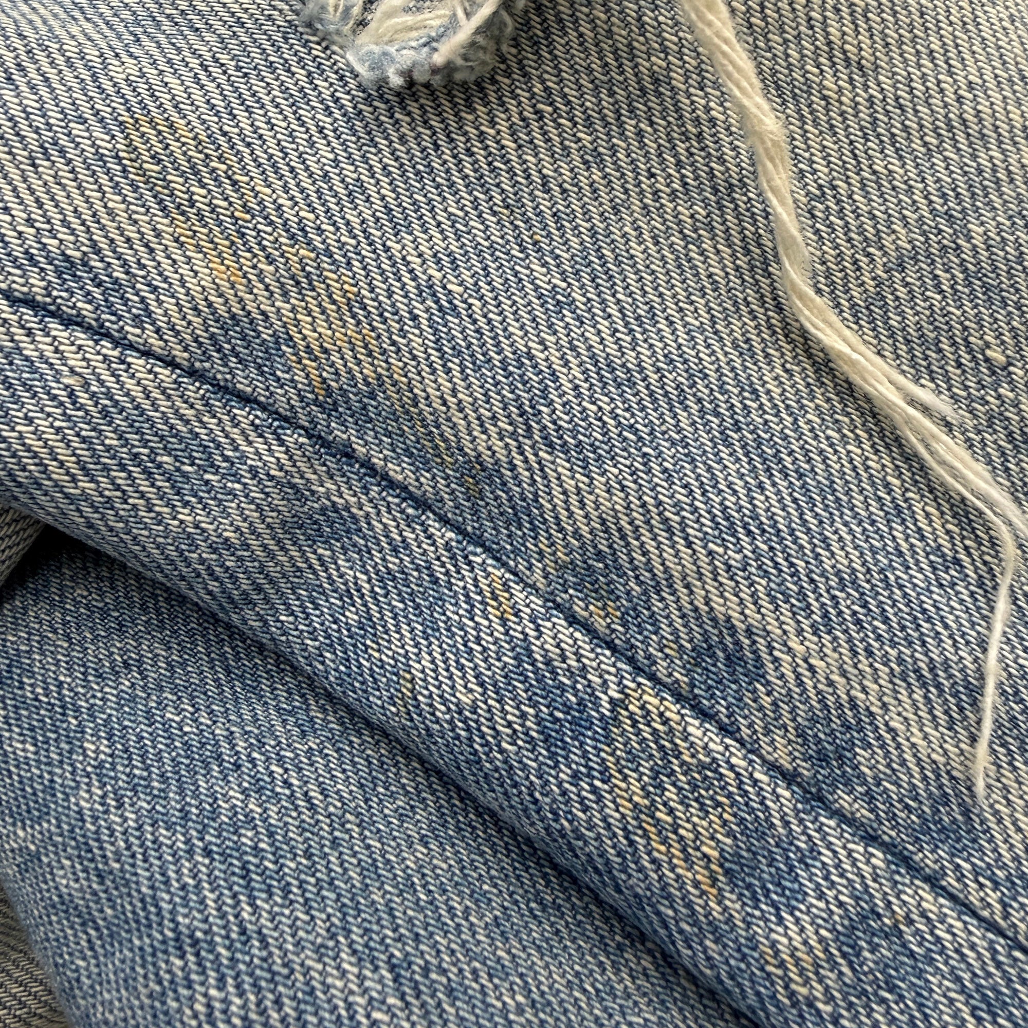 BALENCIAGA 2022SS Large Fit Destroyed Denim Pants 697828 TJW79 Size S バレンシアガ ラージフィット ダメージ加工 デニムパンツ サイズS