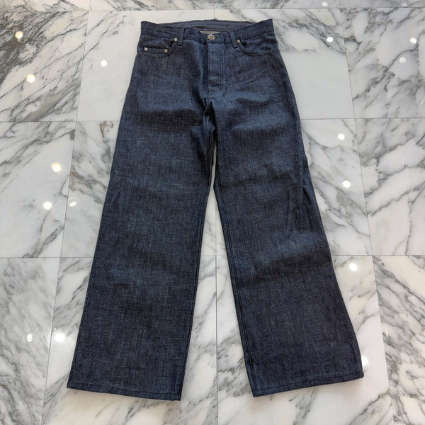 CHROME HEARTS KS FIT Cross Ball Button Denim Pants Size 30 クロムハーツ KSフィット クロスボールボタン デニムパンツ サイズ30