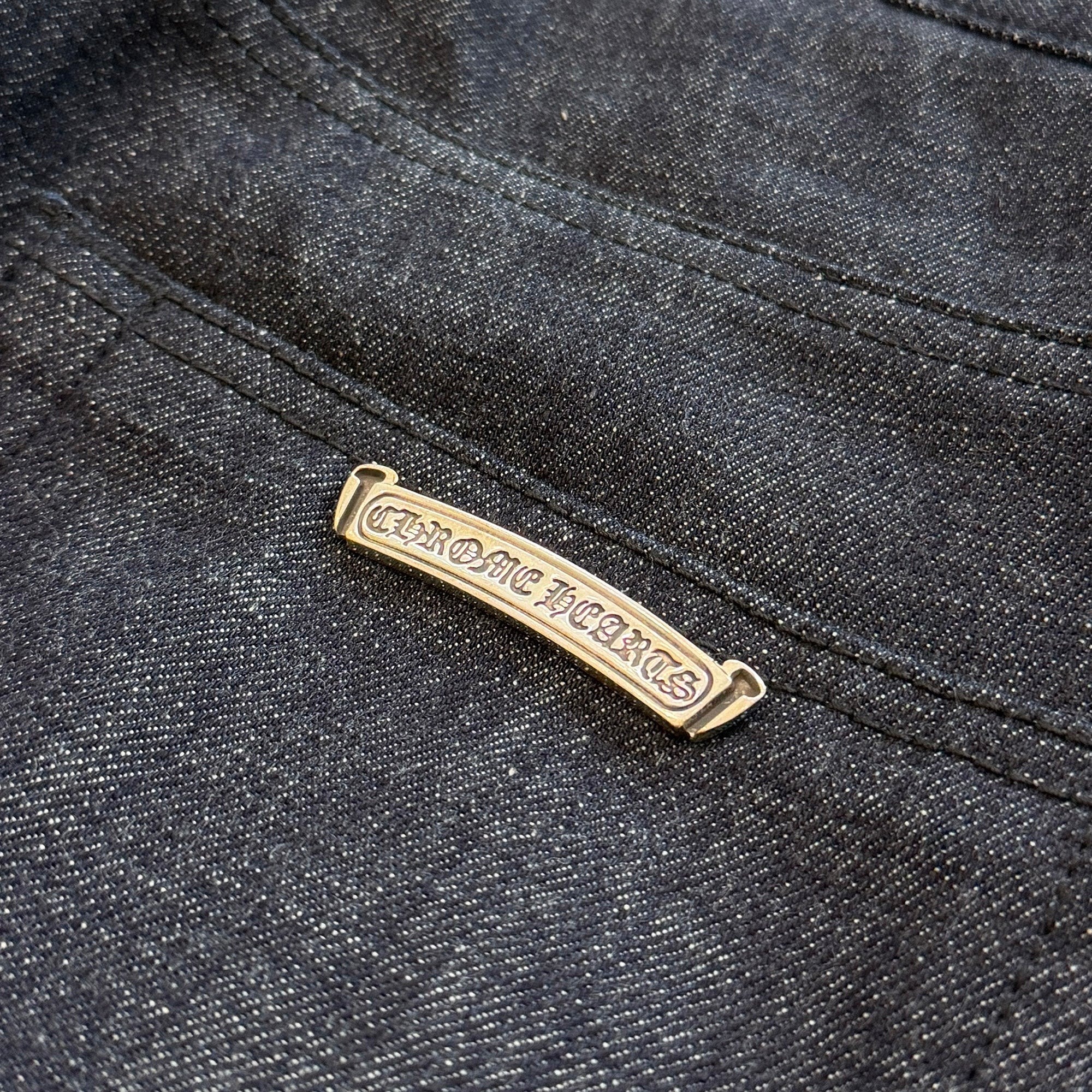 CHROME HEARTS KS FIT Cross Ball Button Denim Pants Size 30 クロムハーツ KSフィット クロスボールボタン デニムパンツ サイズ30