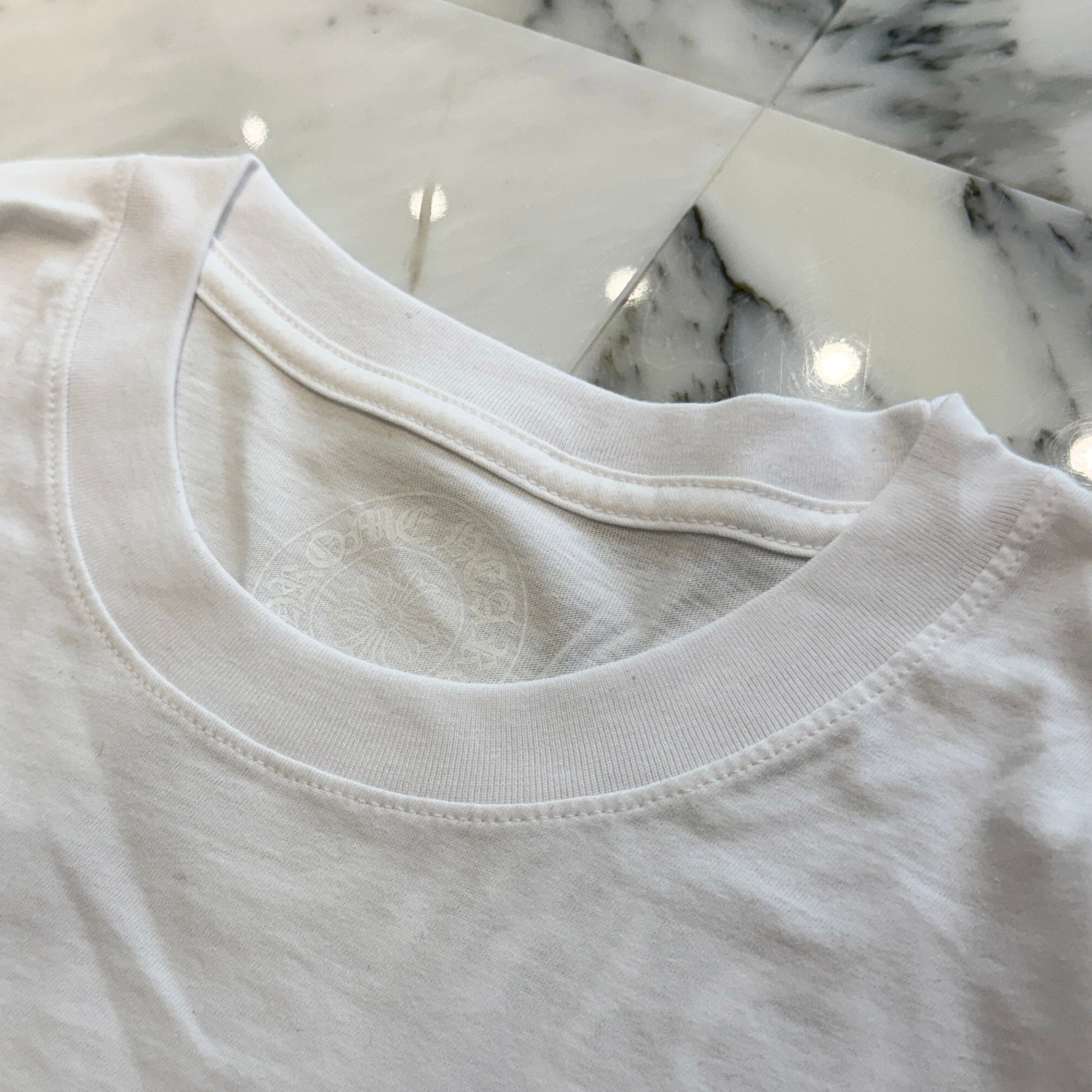 CHROME HEAR 2026SS ONLINE Limited Floral Cross Back Arch Logo USA Long Sleeve Tee Size XXL クロムハーツ オンライン限定 フローラルクロス バックアーチ ロゴ USA ロングスリーブ Tシャツ サイズXXL