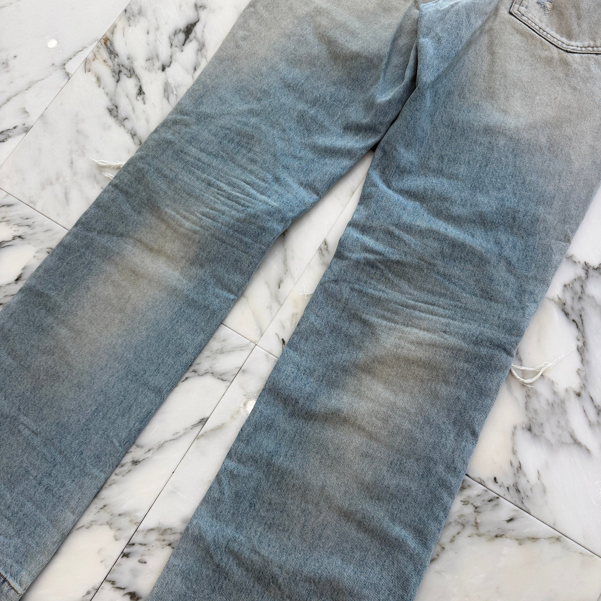 AMIRI 2026AW Distressed Straight Leg Flared Denim Pants Size 30 アミリ デストロイド ストレート フレア デニムパンツ サイズ30