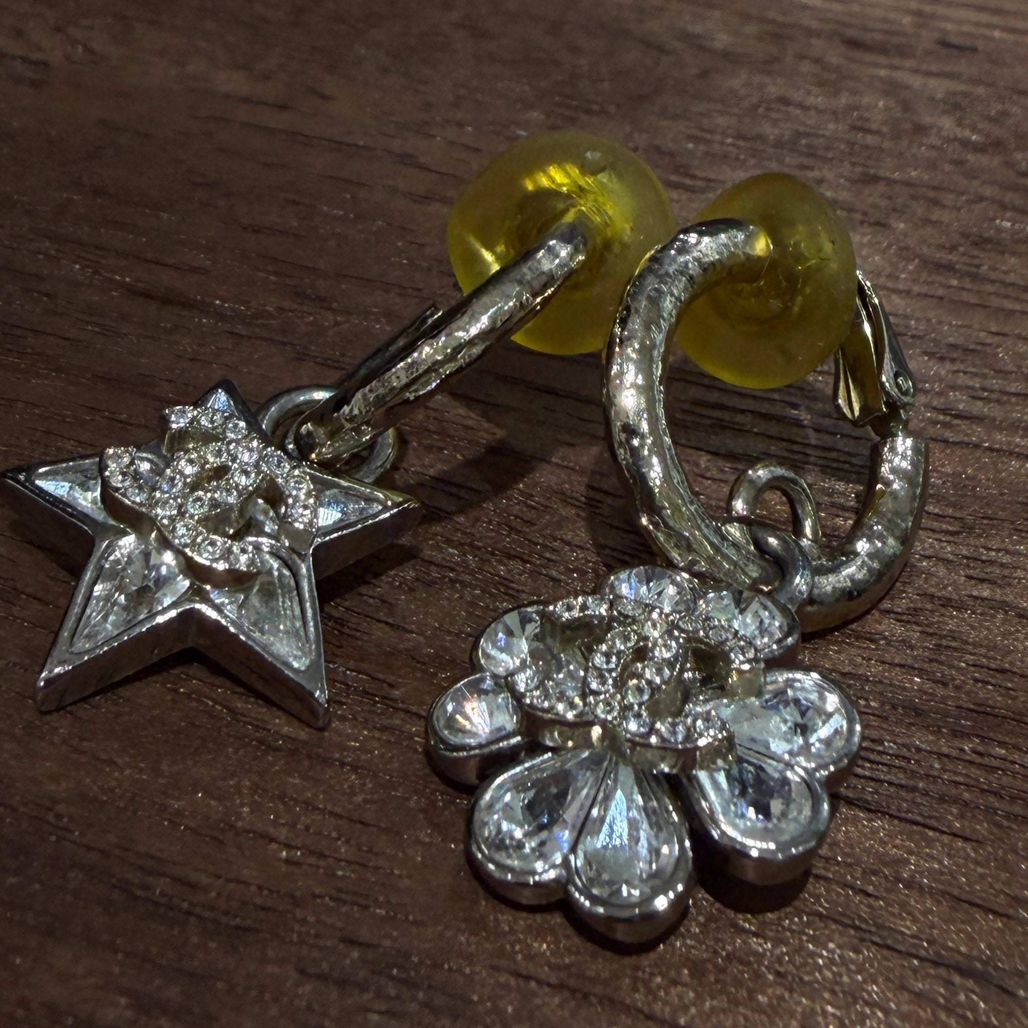 CHANEL 2023SS Coco Mark Star Flower Earrings シャネル ココマーク