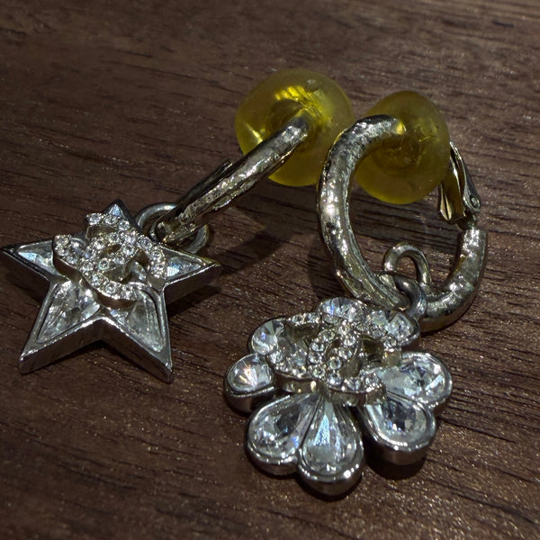 CHANEL 2023SS Coco Mark Star Flower Earrings シャネル ココマーク スター フラワー イヤリング