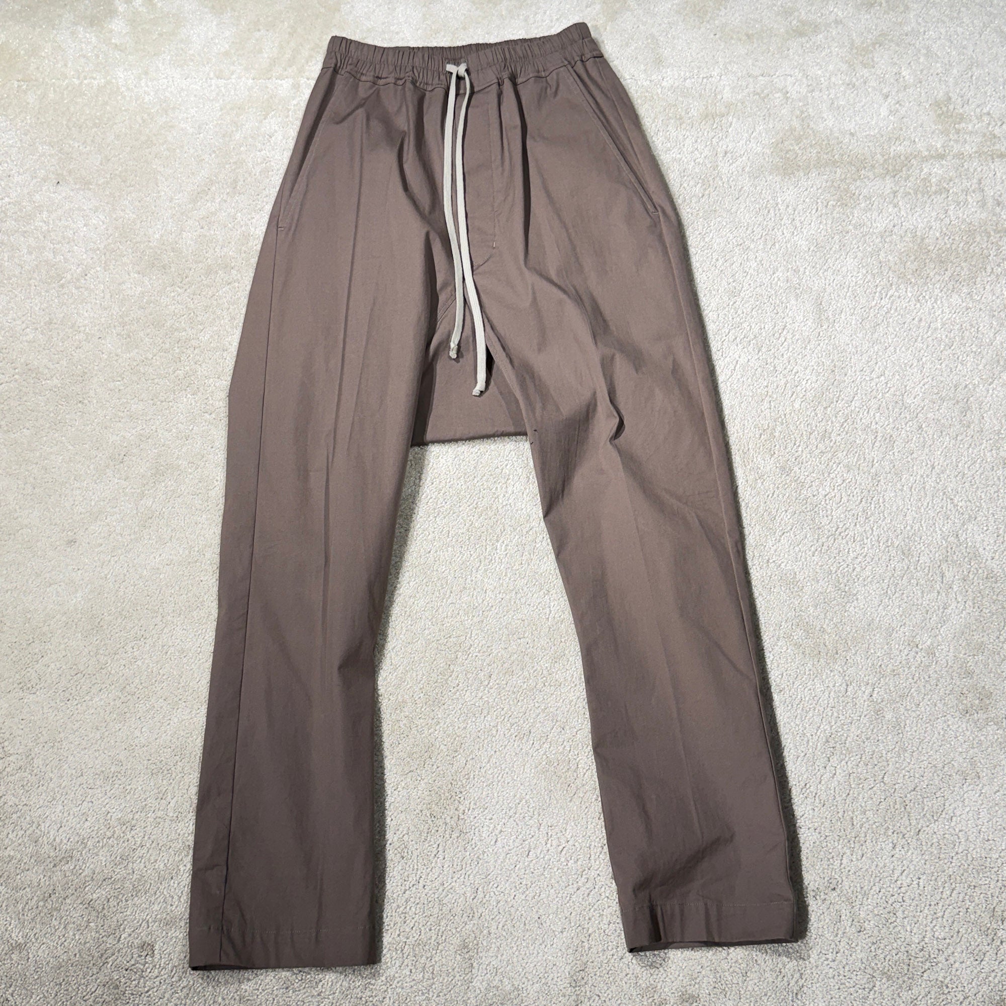 Rick Owens 2023SS Drawstring Long Pants RU01C4380-TE Size 34 リックオウエンス ドローストリング ロング パンツ サイズ34