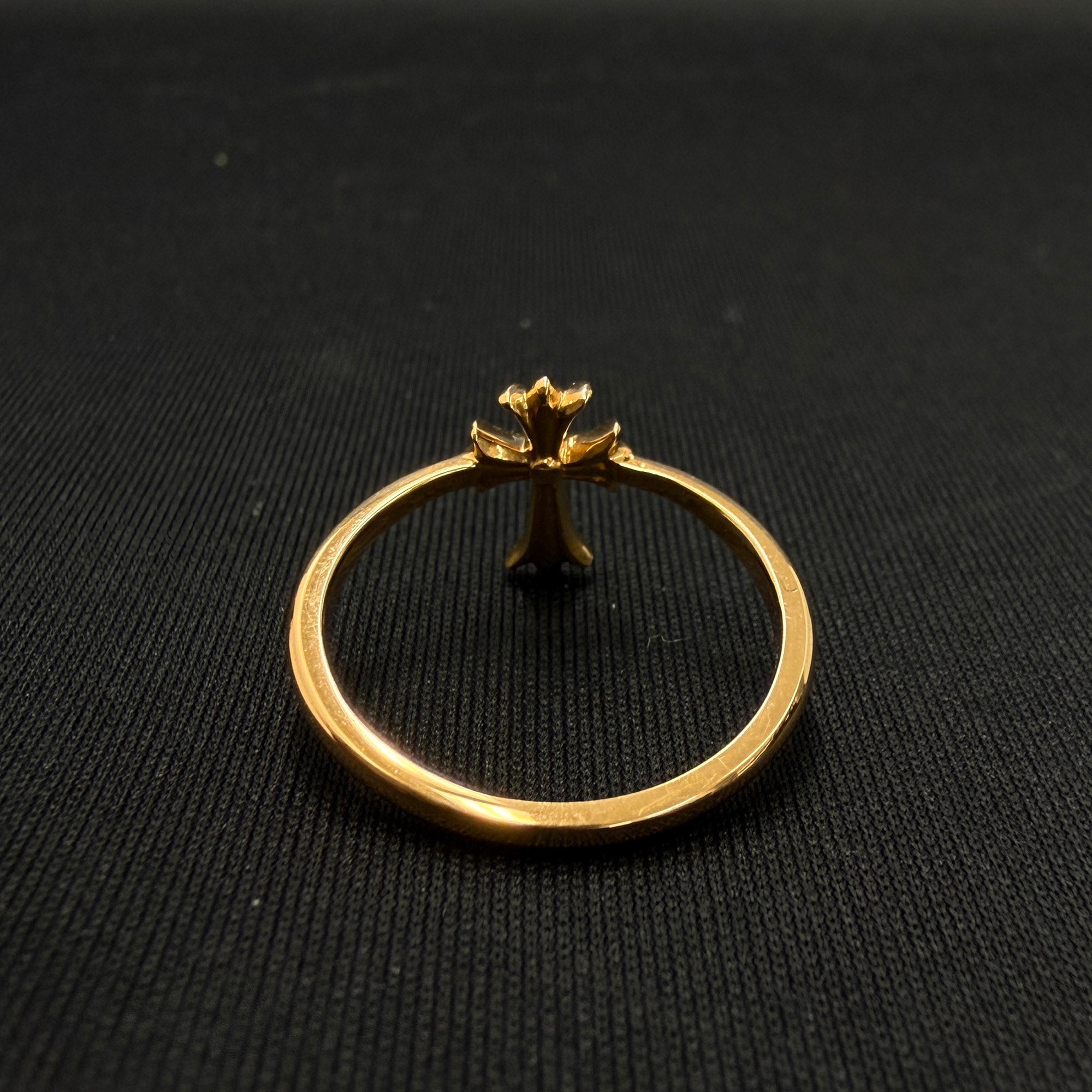 クロムハーツ　バブルガムクロスリング　14号 CHROME HEARTS 22K Bubble Gum CH Cross Ring Size 14号 クロムハーツ