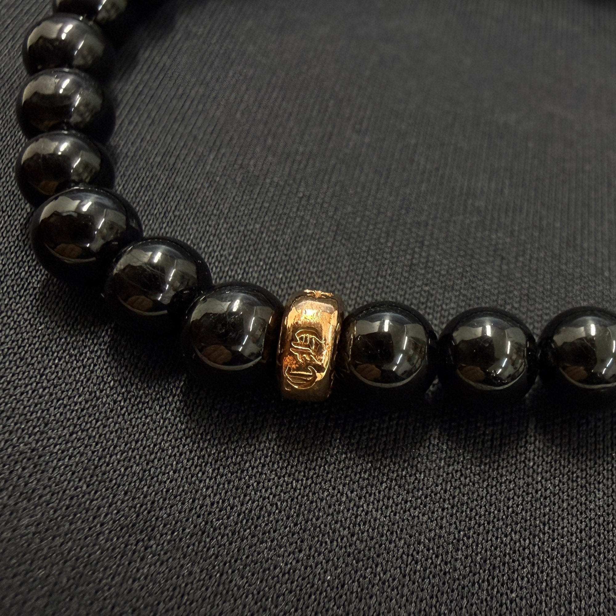CHROME HEARTS 22K CH Logo Dagger Beads Bracelet クロムハーツ 22K CHロゴ ダガー ビーズブレスレット