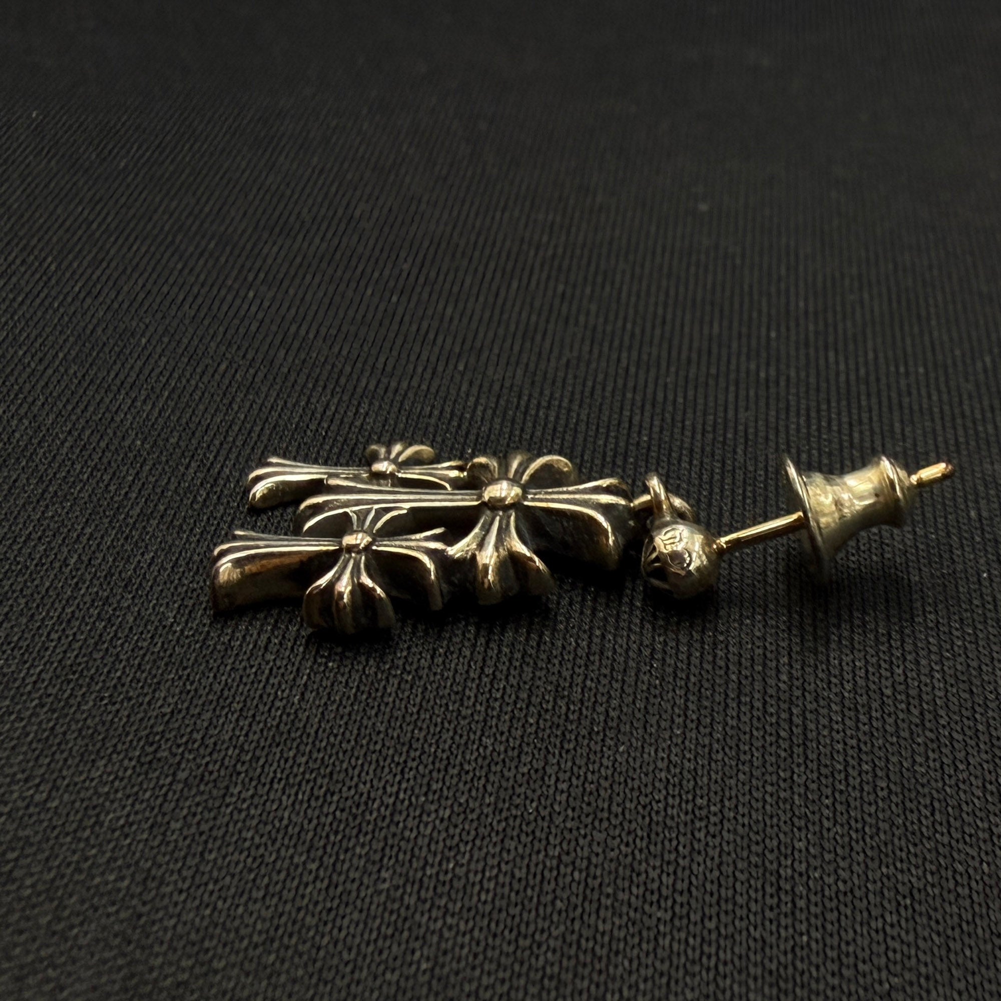 CHROME HEARTS Triple Cross Earring クロムハーツ トリプルクロス イヤリング ピアス