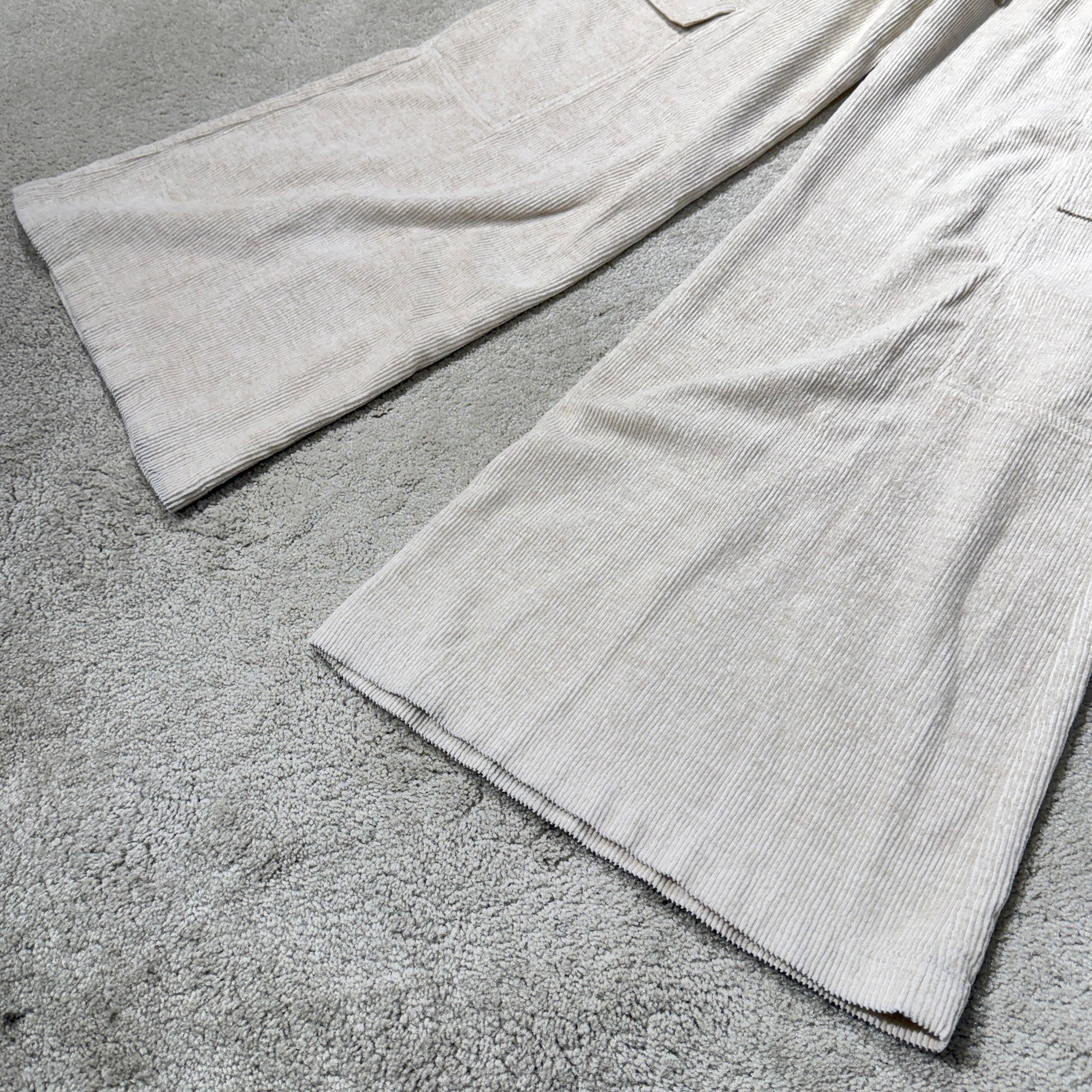 Rick Owens 2025AW Corduroy Cargo Bela Long Pants RU02E1399-MLC Size 46 リックオウエンス コーデュロイ カーゴ ベラ ロングパンツ サイズ46