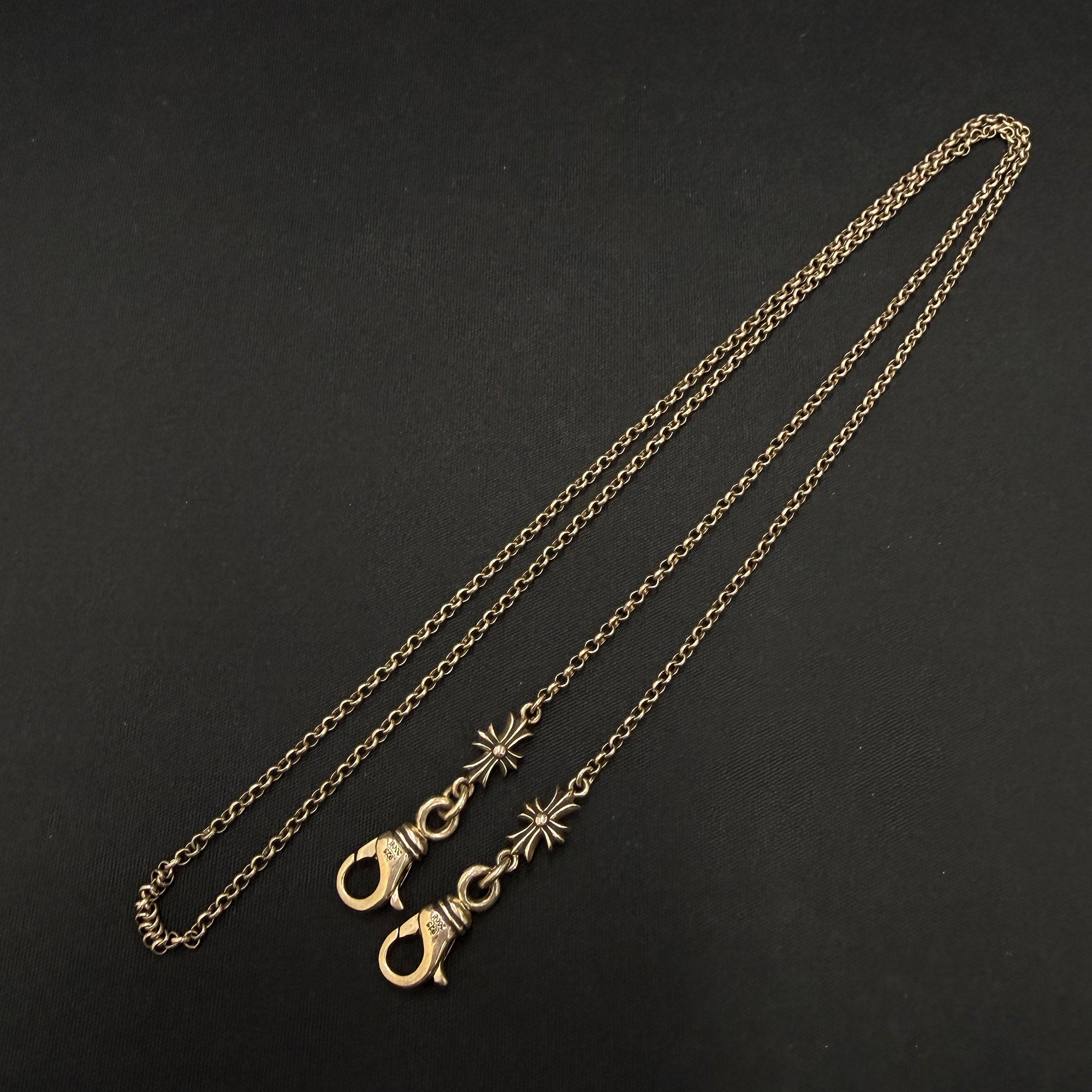 CHROME HEARTS Tiny E CH Plus Roll Chain Mask Holder クロムハーツ タイニーE CHプラス ロールチェーン マスクホルダー