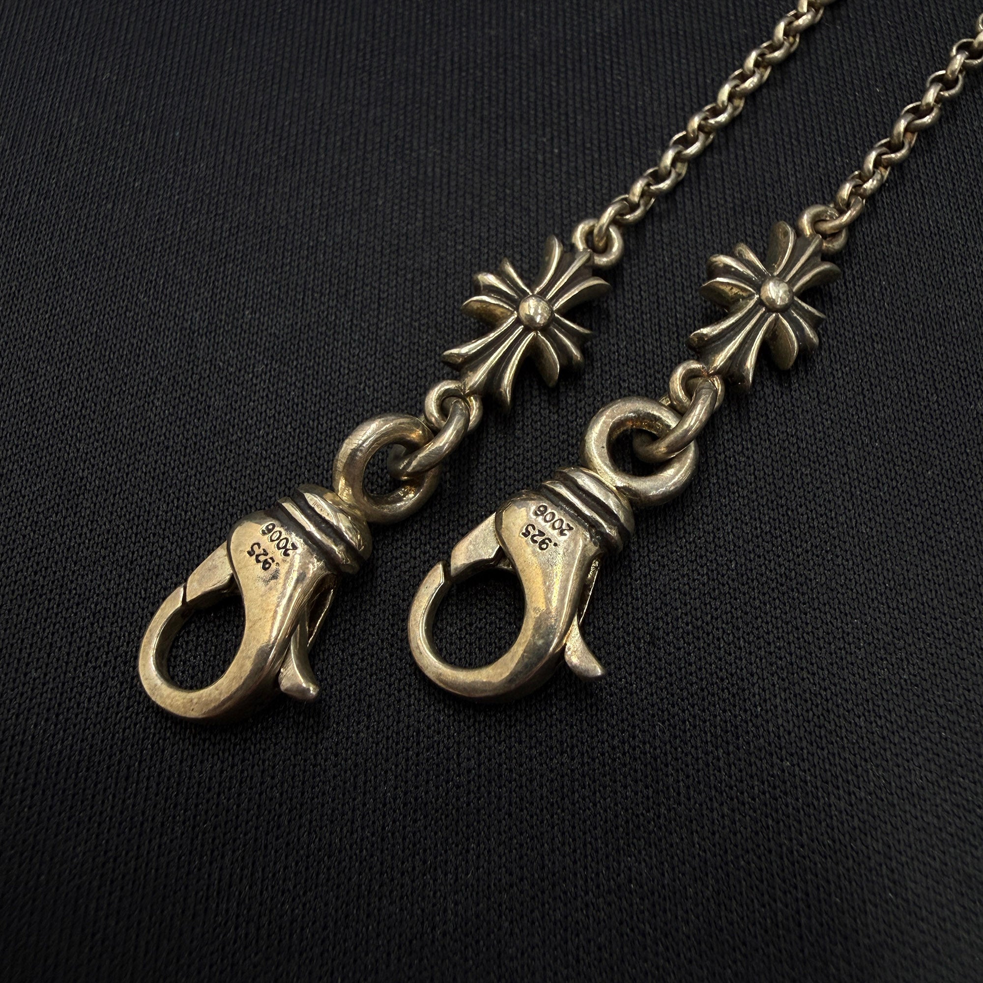 CHROME HEARTS Tiny E CH Plus Roll Chain Mask Holder クロムハーツ タイニーE CHプラス ロールチェーン マスクホルダー