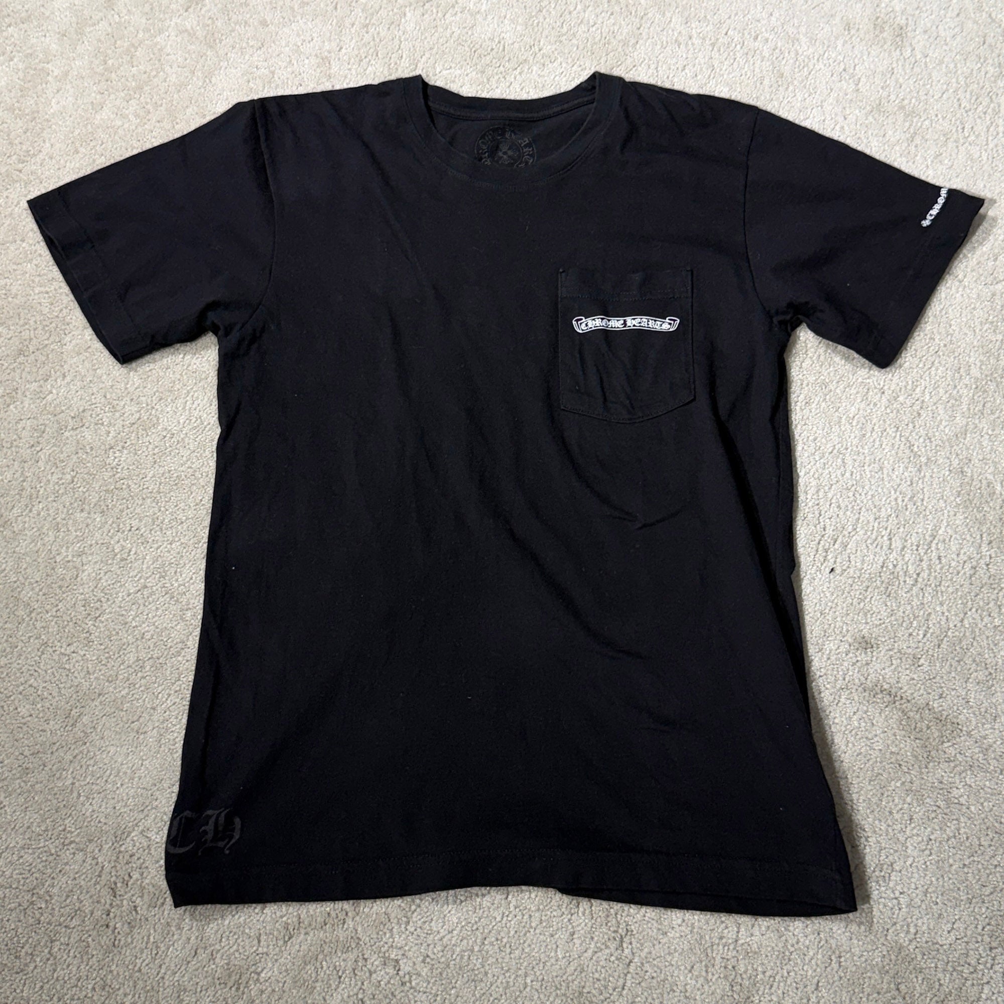 CHROME HEARTS Back Scroll Tee Size M クロムハーツ バックスクロール Tシャツ サイズM
