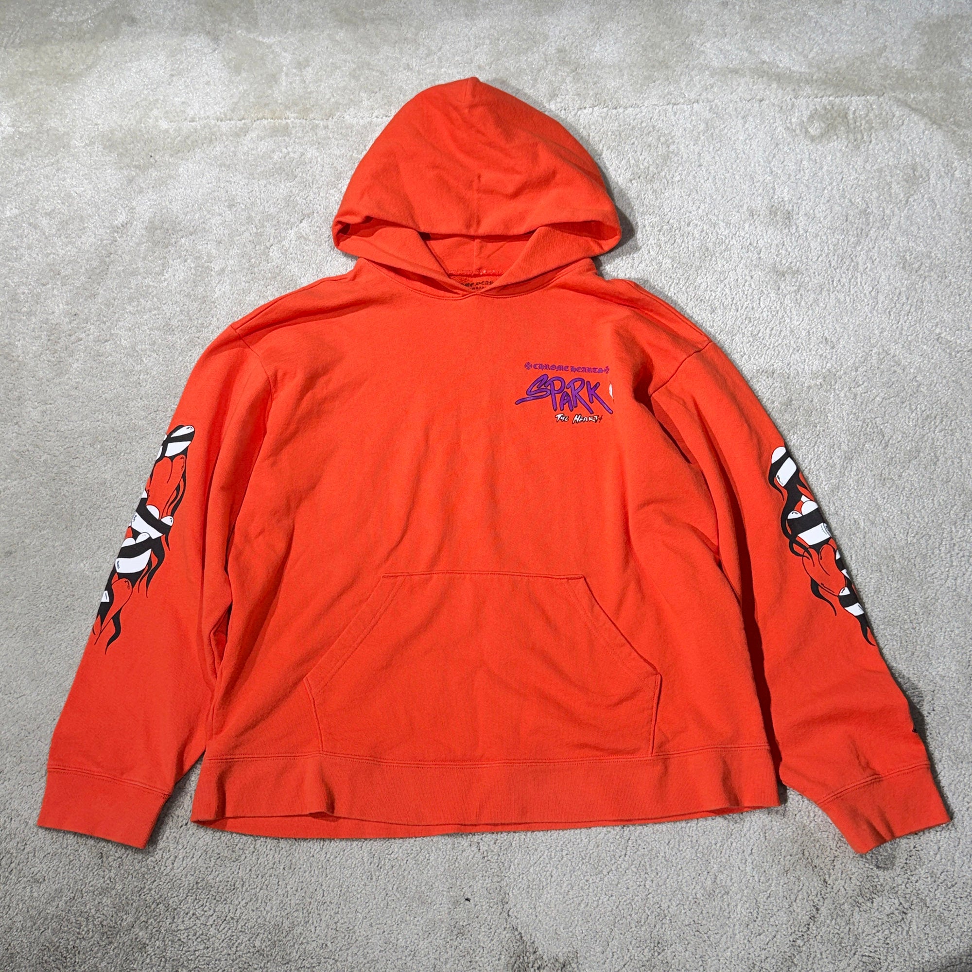 CHROME HEARTS × MATTY BOY 2023SS Sadistic Lipstick Pullover Hoodie Size XXL クロムハーツ × マッティボーイ サディスティック リップスティック プルオーバーフーディ サイズXXL