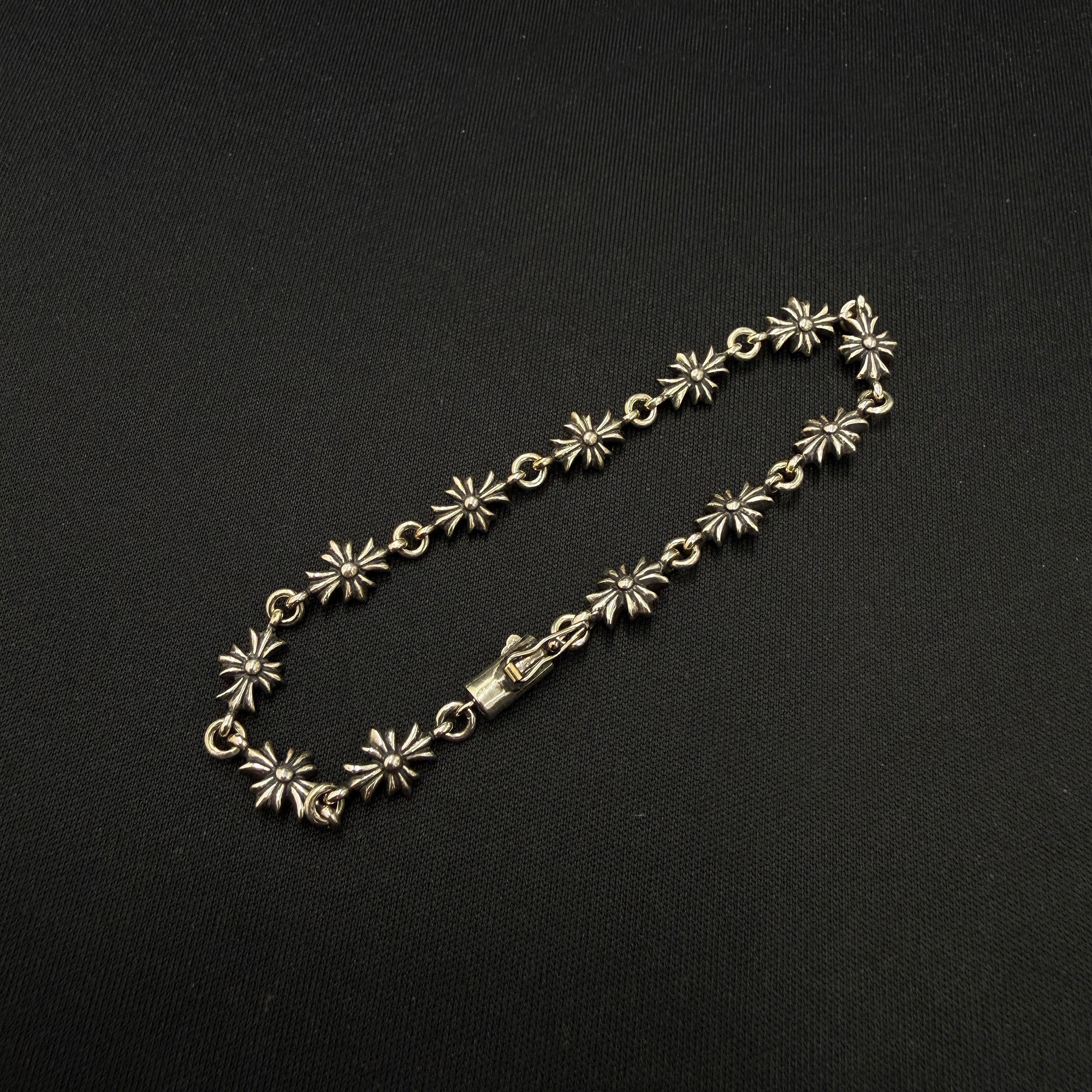 CHROME HEARTS Tiny E CH Plus Bracelet 12 LINK クロムハーツ タイニーE CHプラス ブレスレット 12リンク
