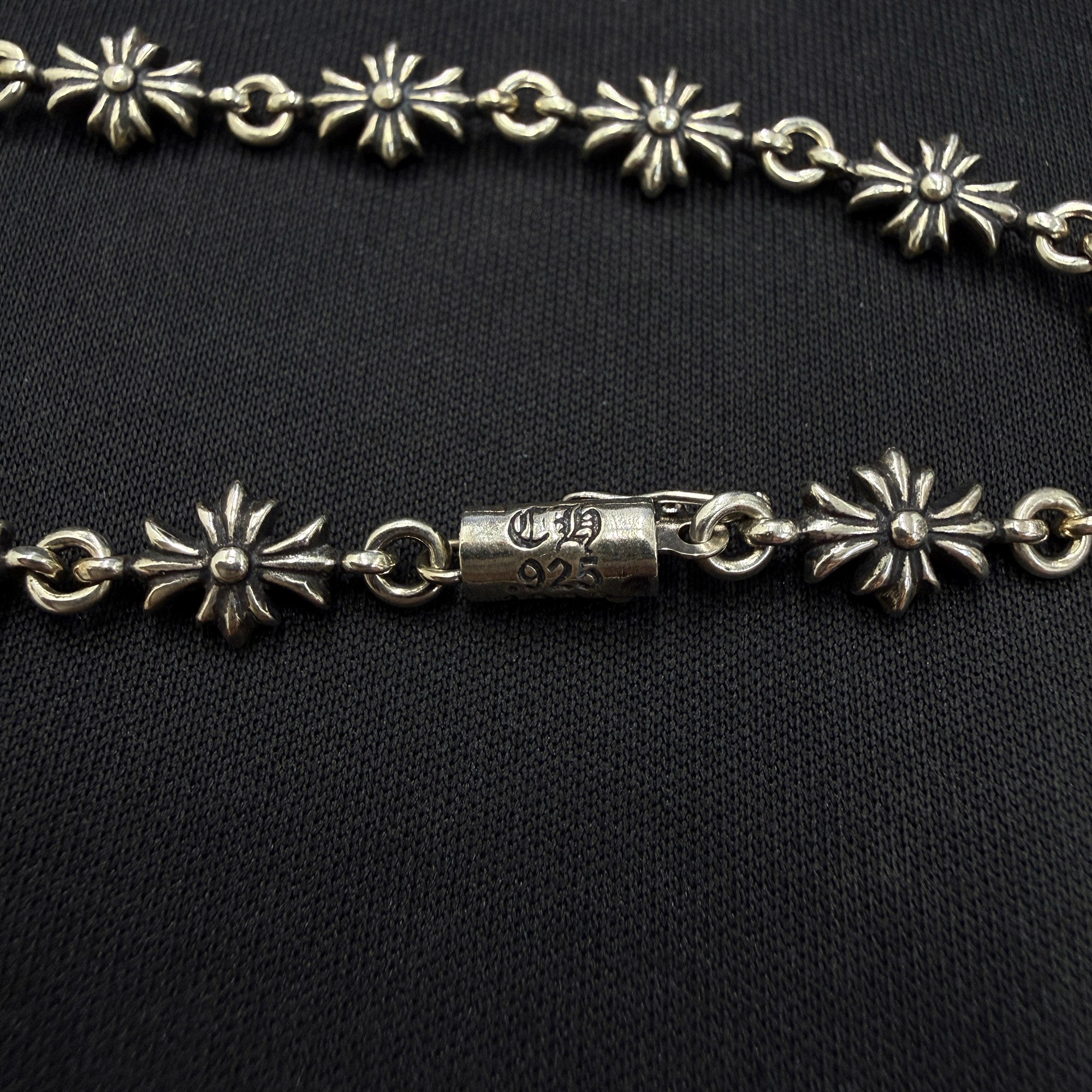 CHROME HEARTS Tiny E CH Plus Bracelet 12 LINK クロムハーツ タイニーE CHプラス ブレスレット 12リンク