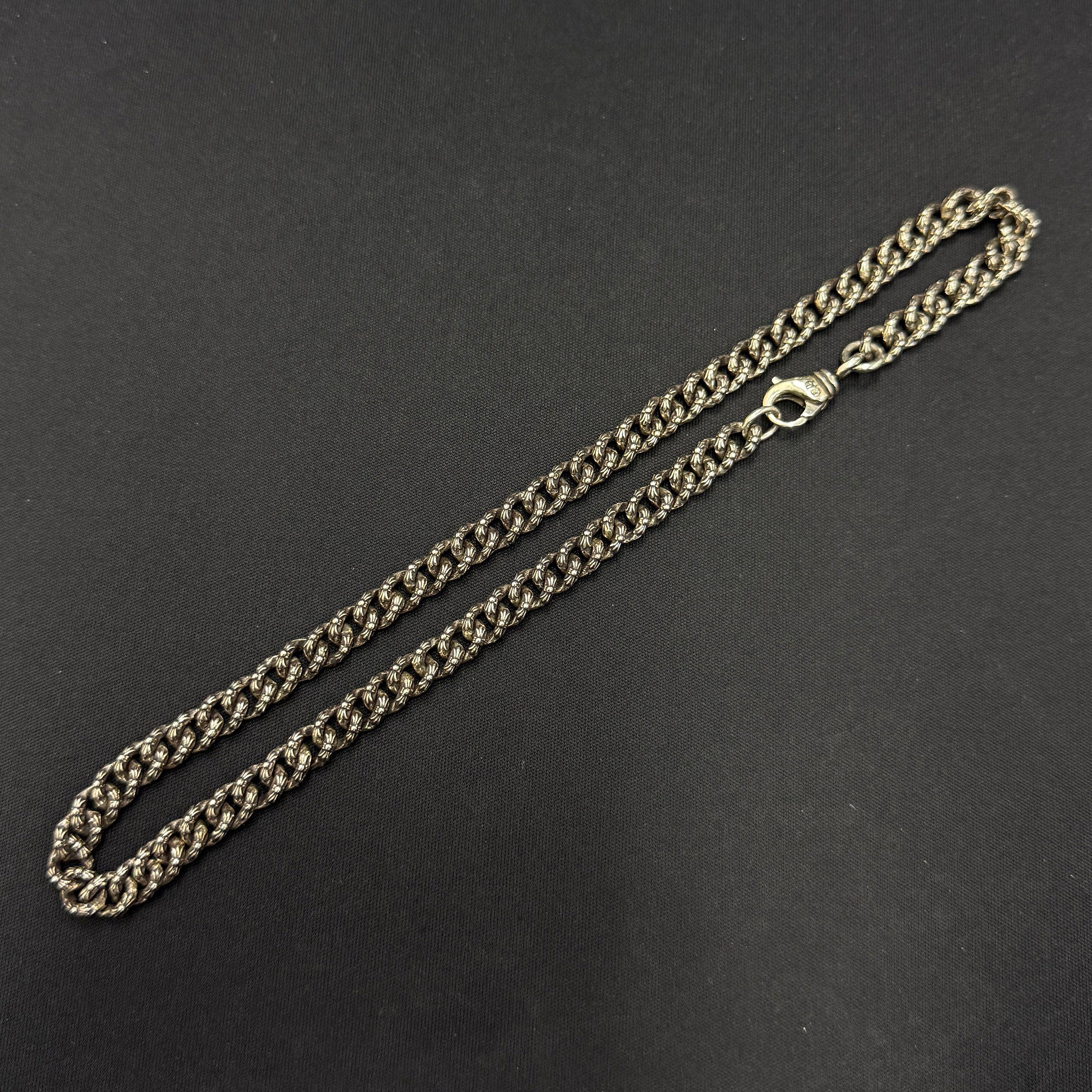 CHROME HEARTS Extra Mini Fancy Necklace Chain 16 Inch クロムハーツ エクストラ ミニ ファンシー ネックレスチェーン 16インチ