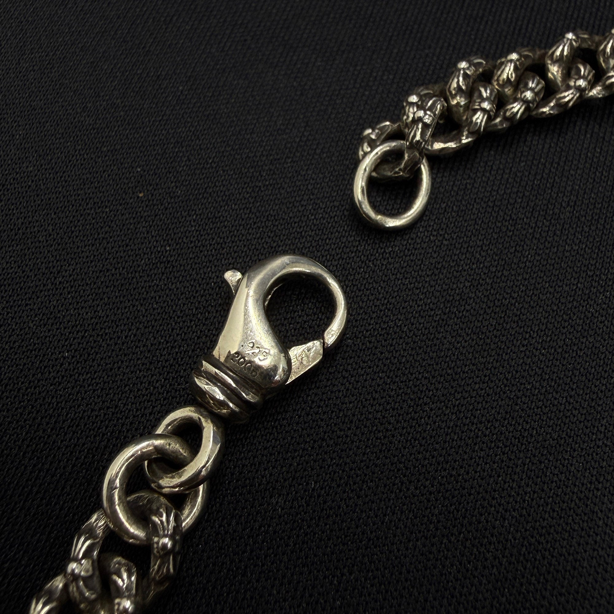 CHROME HEARTS Extra Mini Fancy Necklace Chain 16 Inch クロムハーツ エクストラ ミニ ファンシー ネックレスチェーン 16インチ